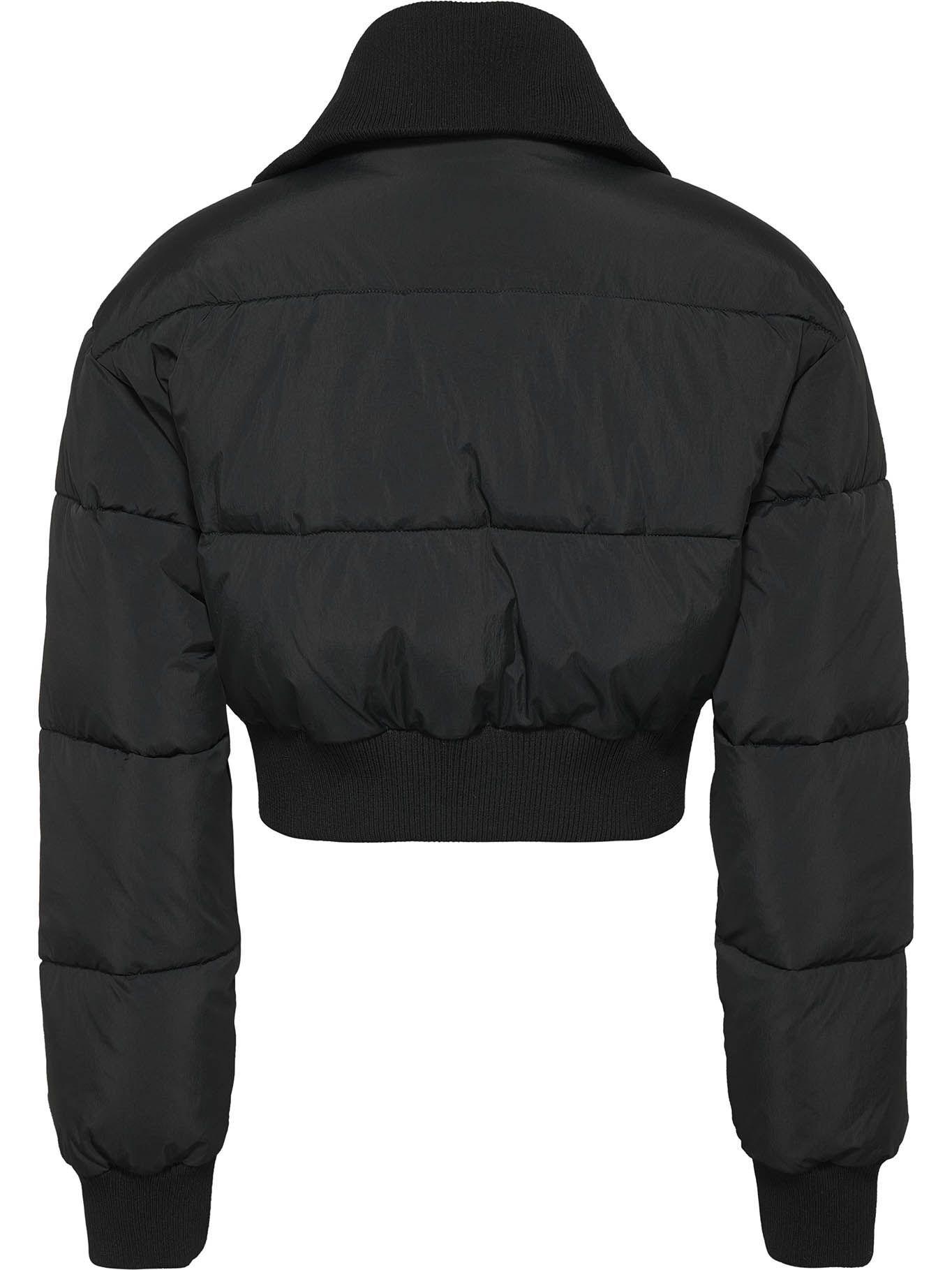 Parka Ultra Crop Collar Negro Tommy Hilfiger-1