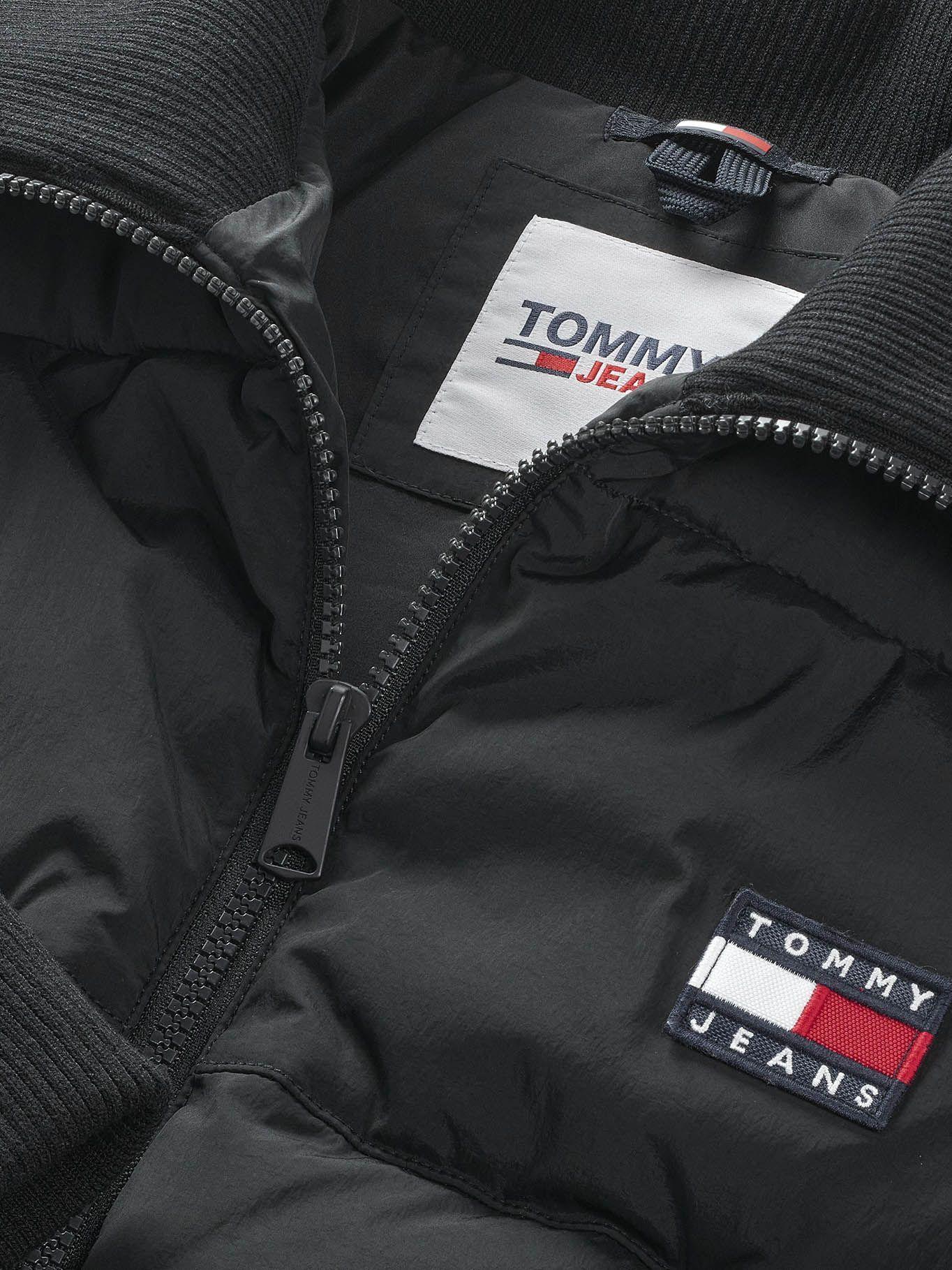 Parka Ultra Crop Collar Negro Tommy Hilfiger-2
