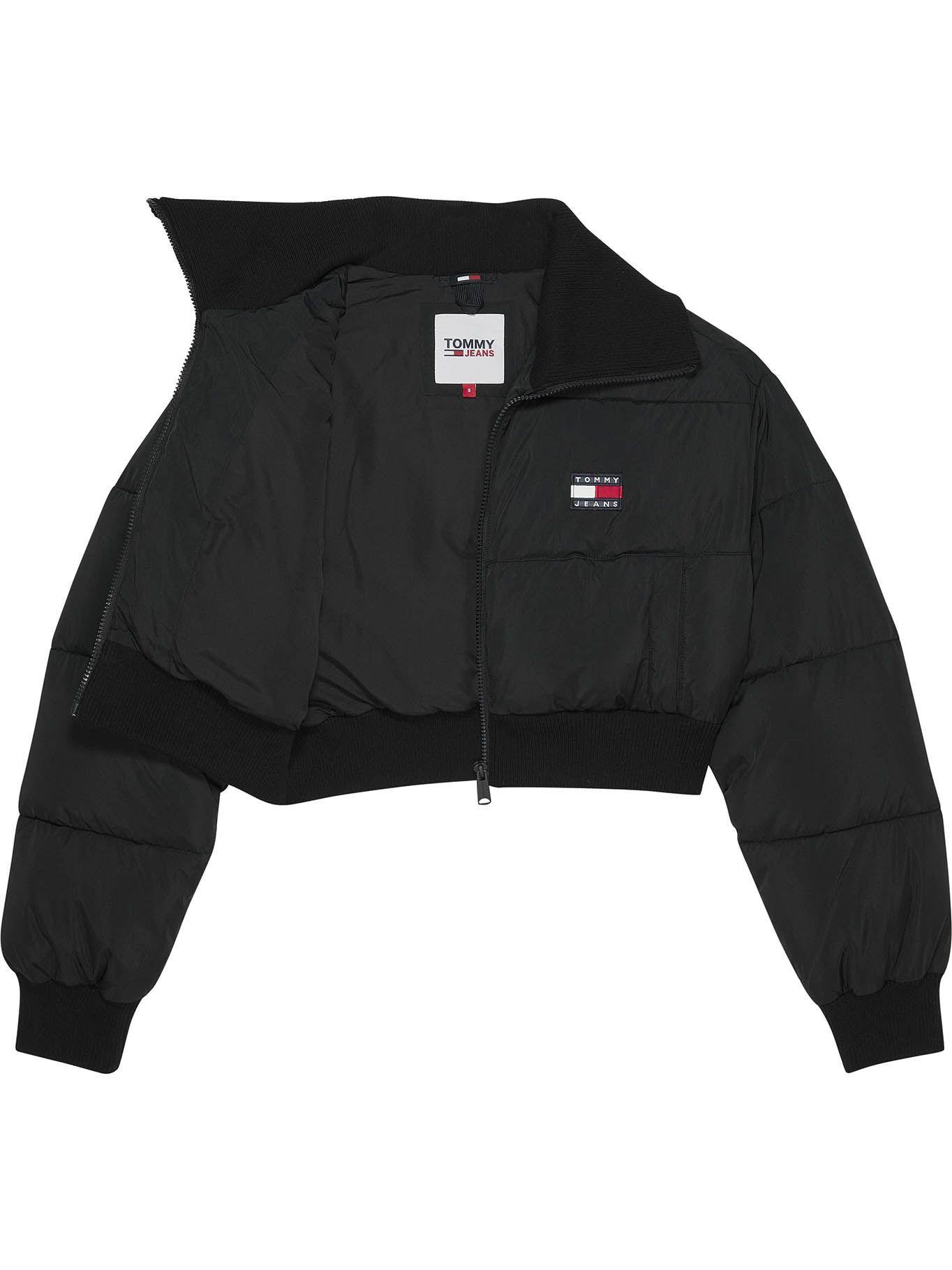 Parka Ultra Crop Collar Negro Tommy Hilfiger-3