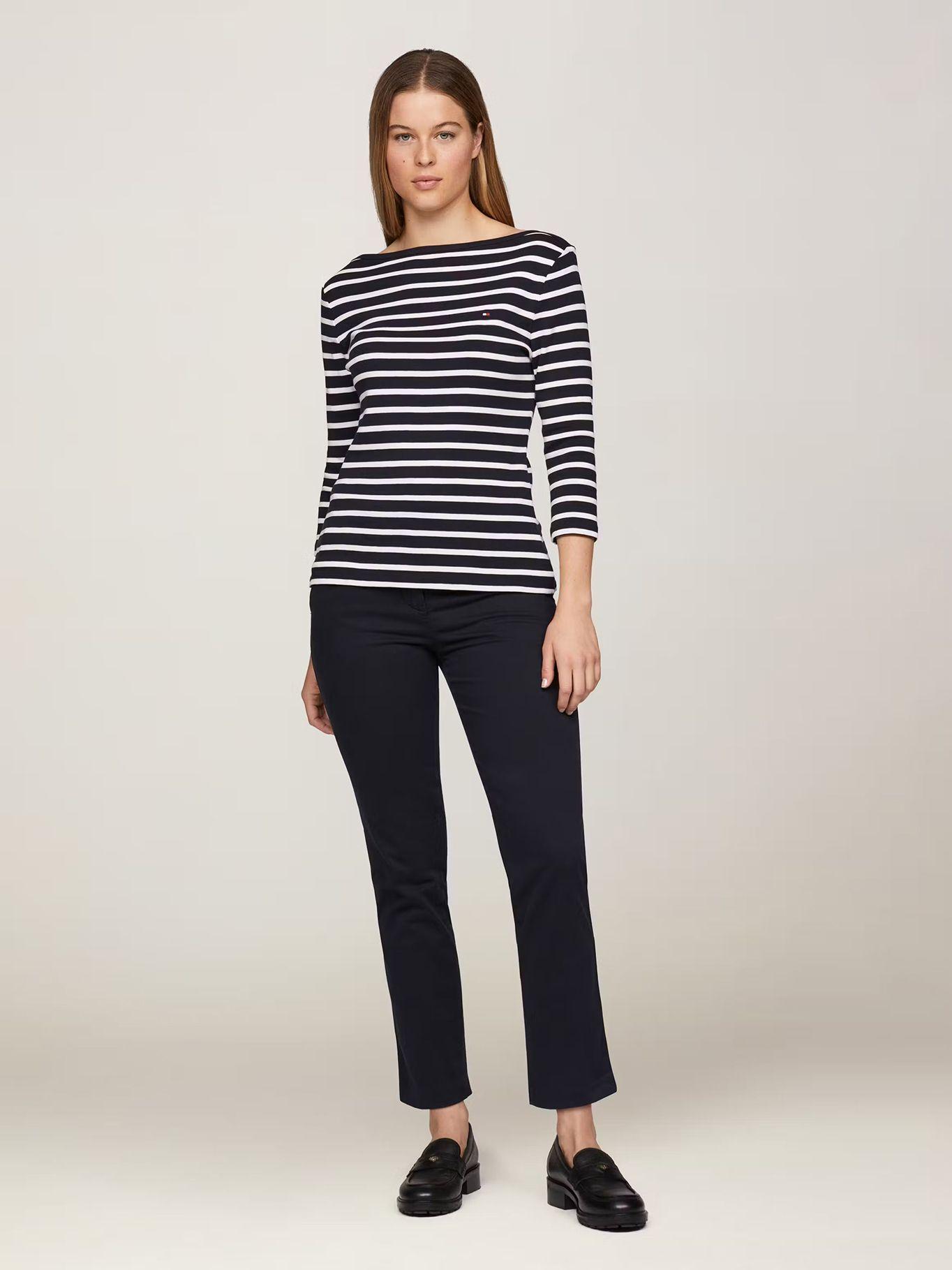 Pantalón Stretch Chino Slim Fit Azul Tommy Hilfiger-0
