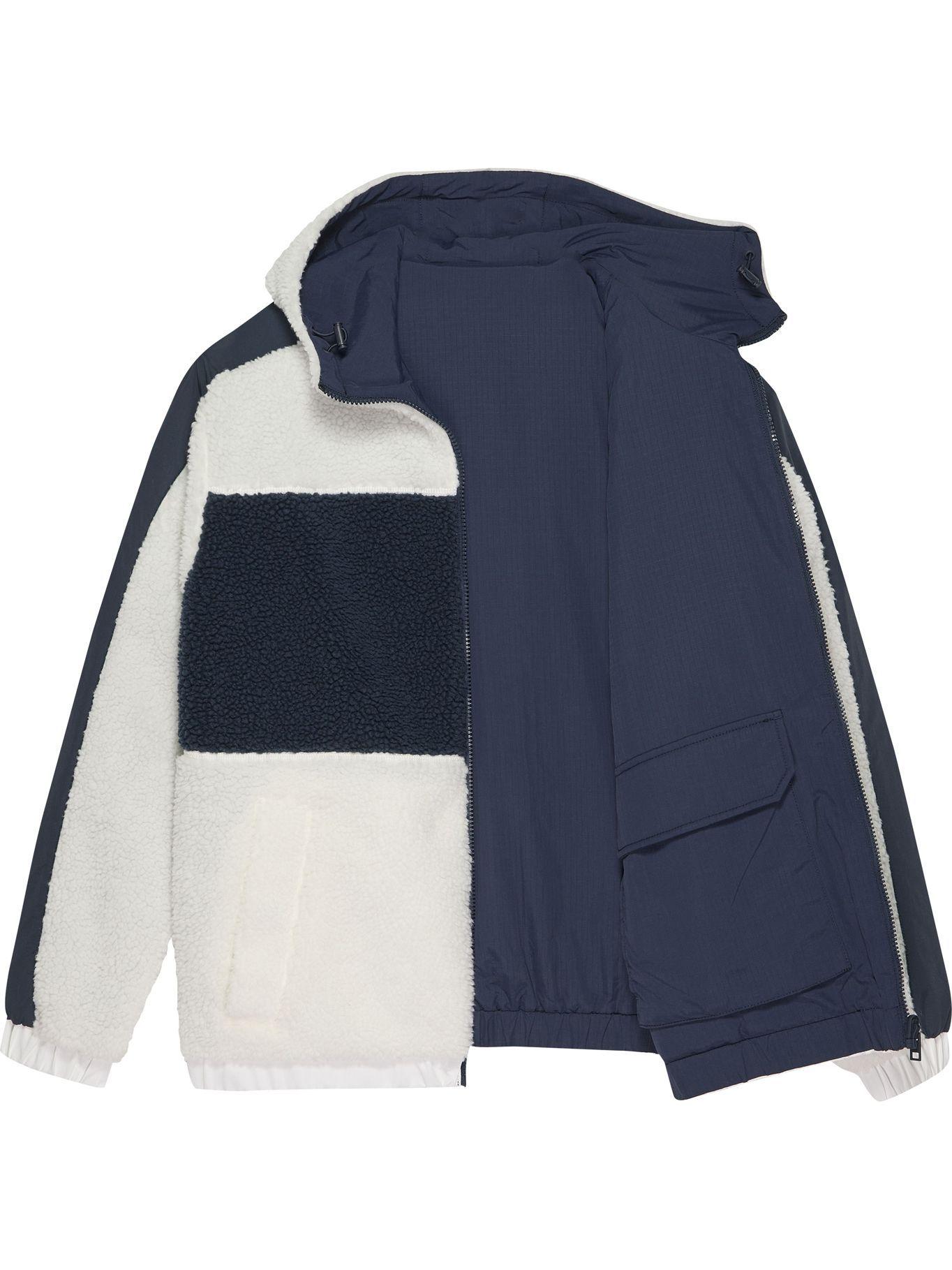 Chaqueta Reversible Sherpa Blanco Tommy Jeans-4