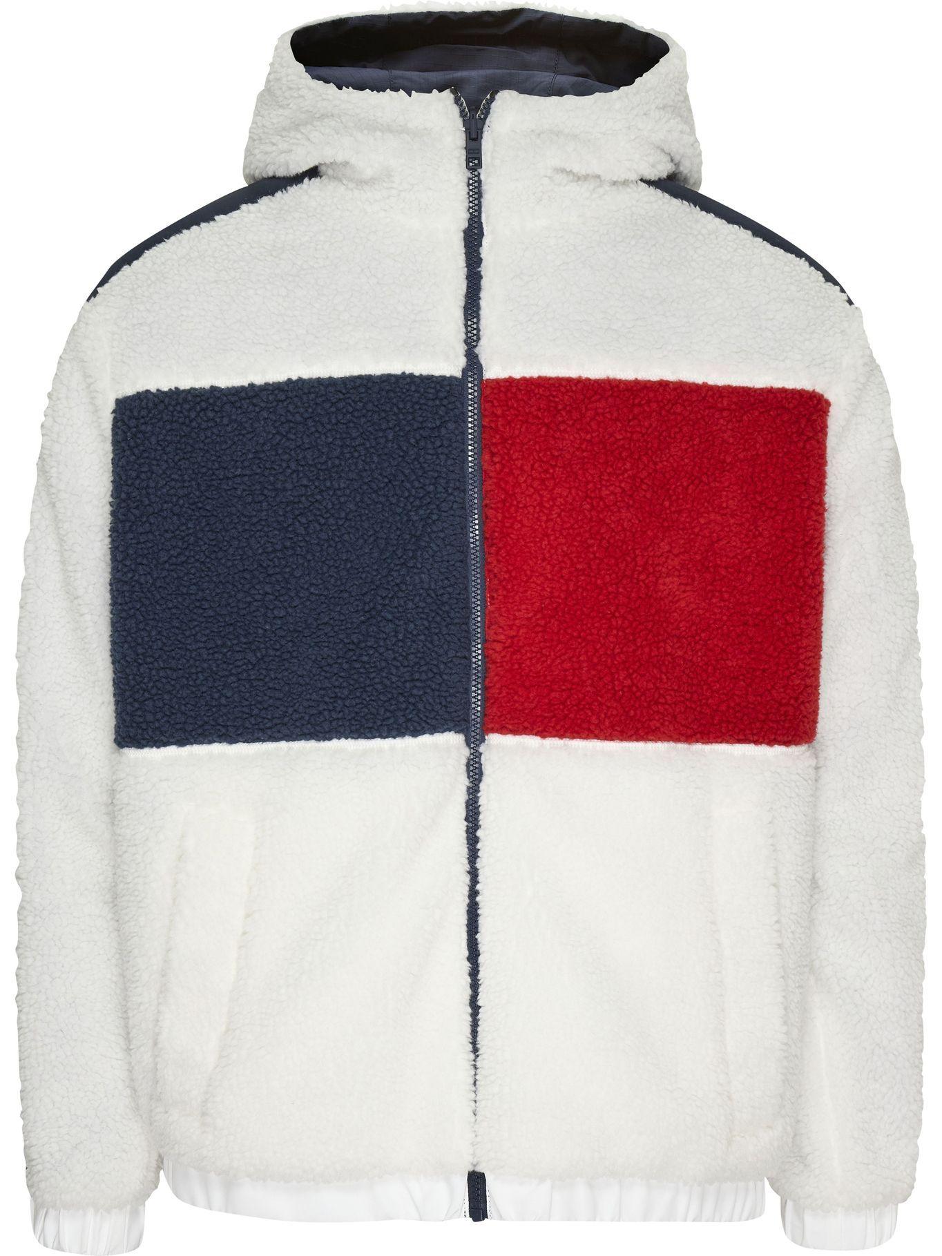 Chaqueta Reversible Sherpa Blanco Tommy Jeans-0