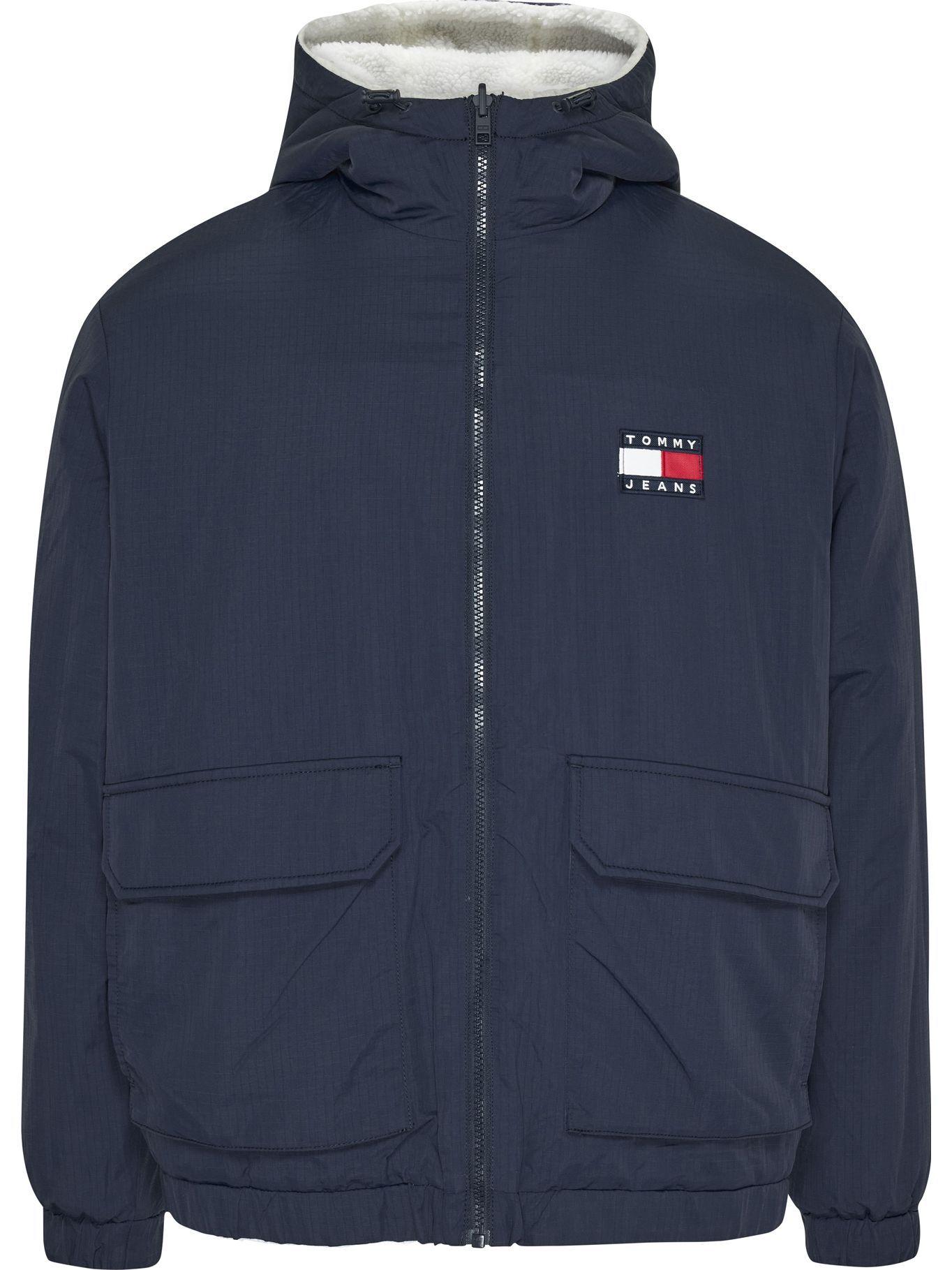 Chaqueta Reversible Sherpa Blanco Tommy Jeans-5