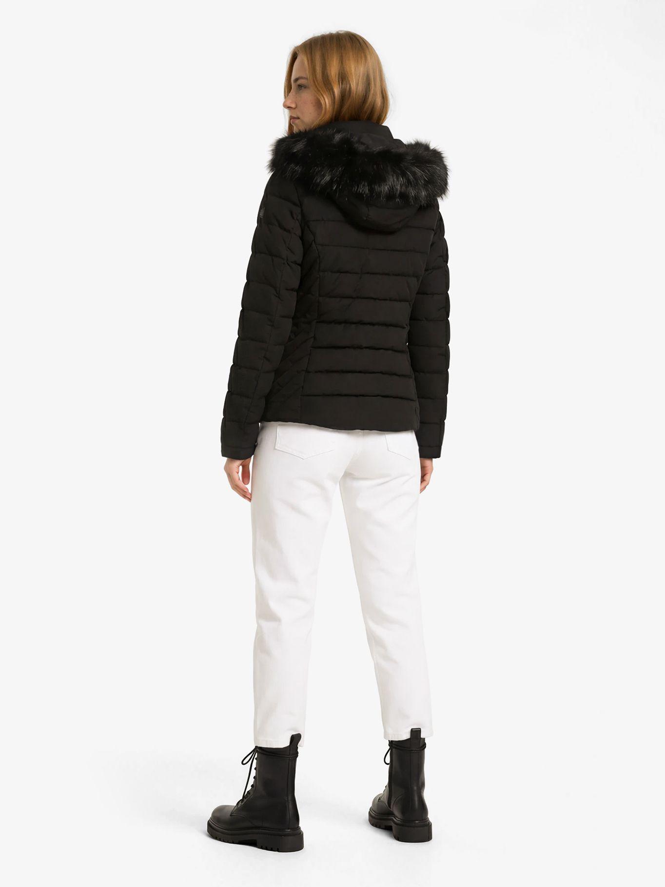 Parka Puffer Acolchada Negro Tommy Hilfiger-2