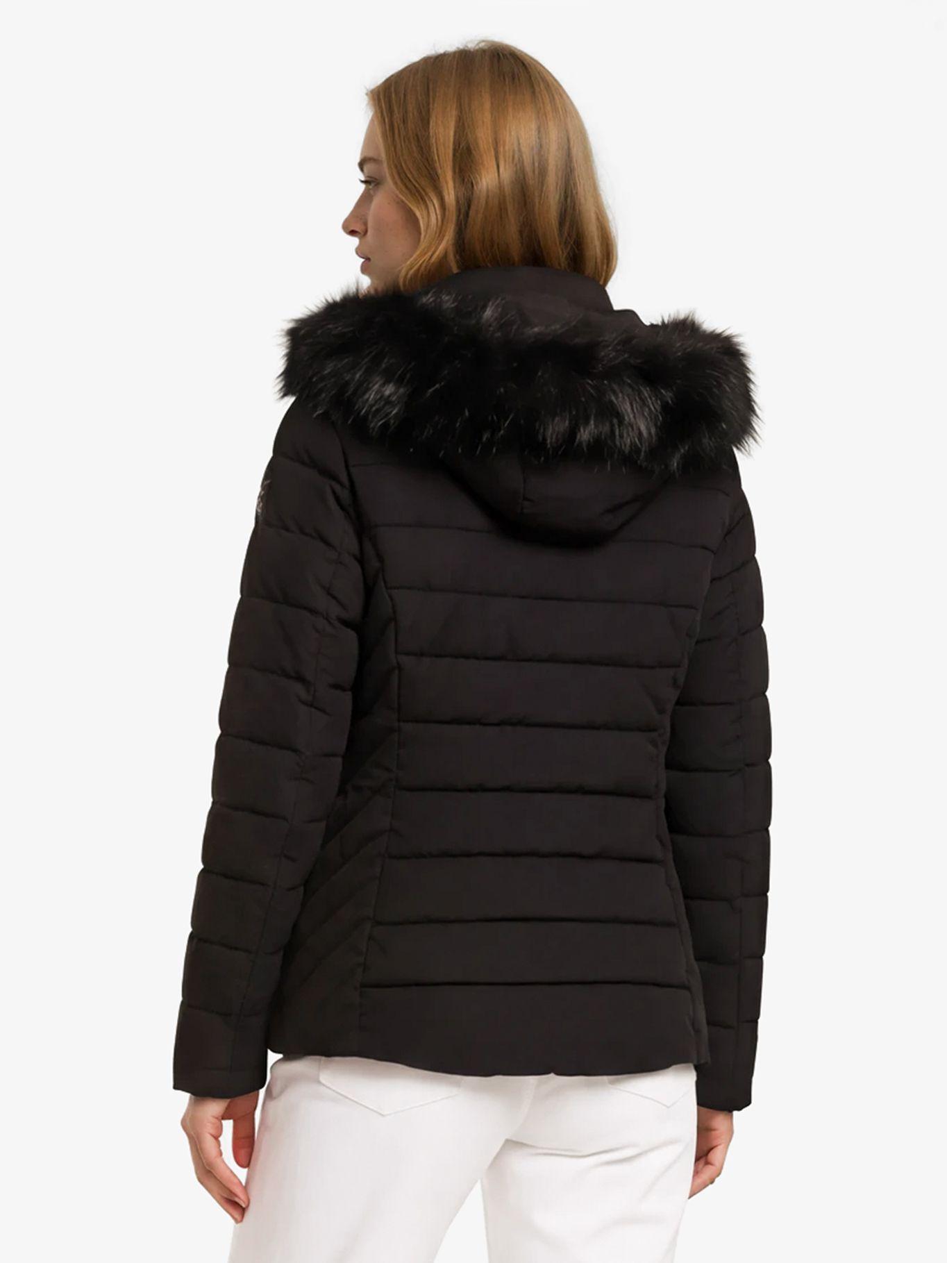 Parka Puffer Acolchada Negro Tommy Hilfiger-3