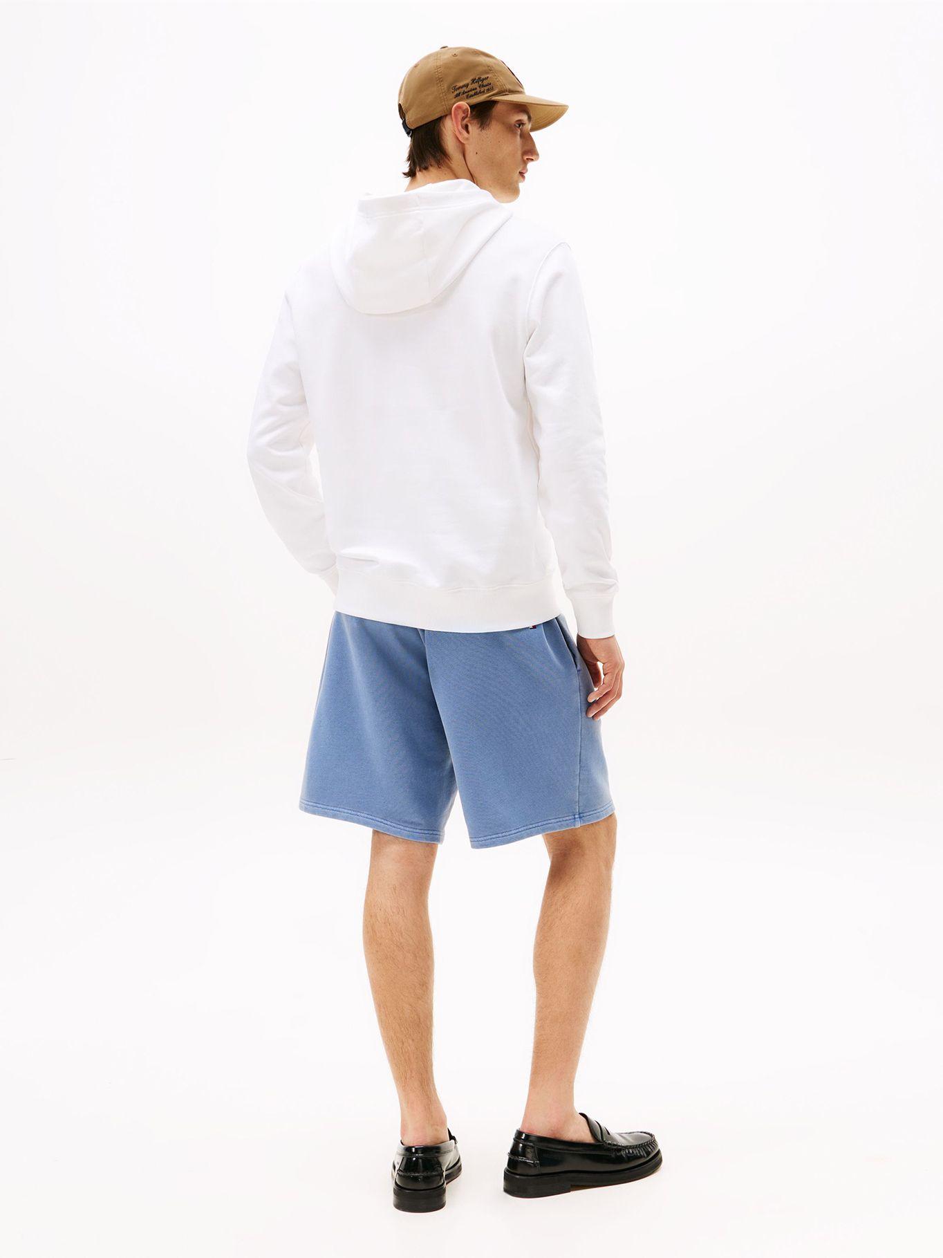 Polerón Hoodie Con Logo Bordado Blanco Tommy Hilfiger-2