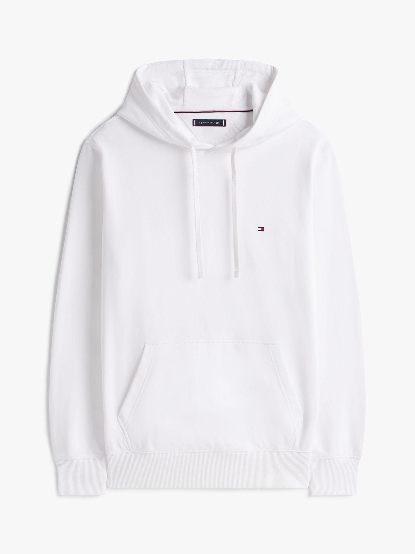Polerón Hoodie Con Logo Bordado Blanco Tommy Hilfiger-4