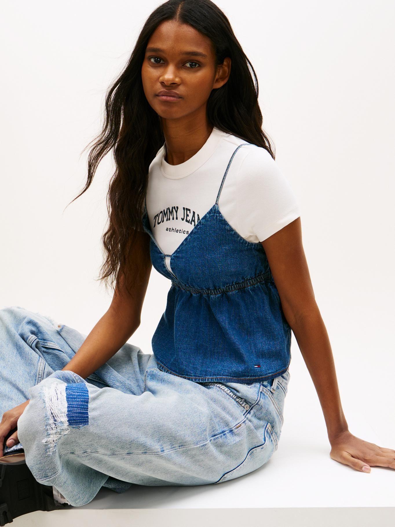 Blusa Con Tirantes Solid-3