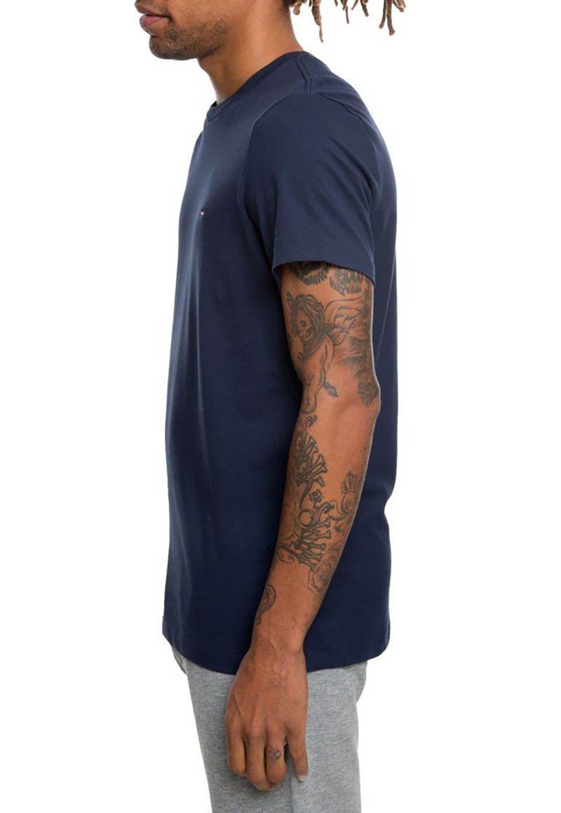 Pijama Manga Corta Con Logo Azul Tommy Hilfiger-1