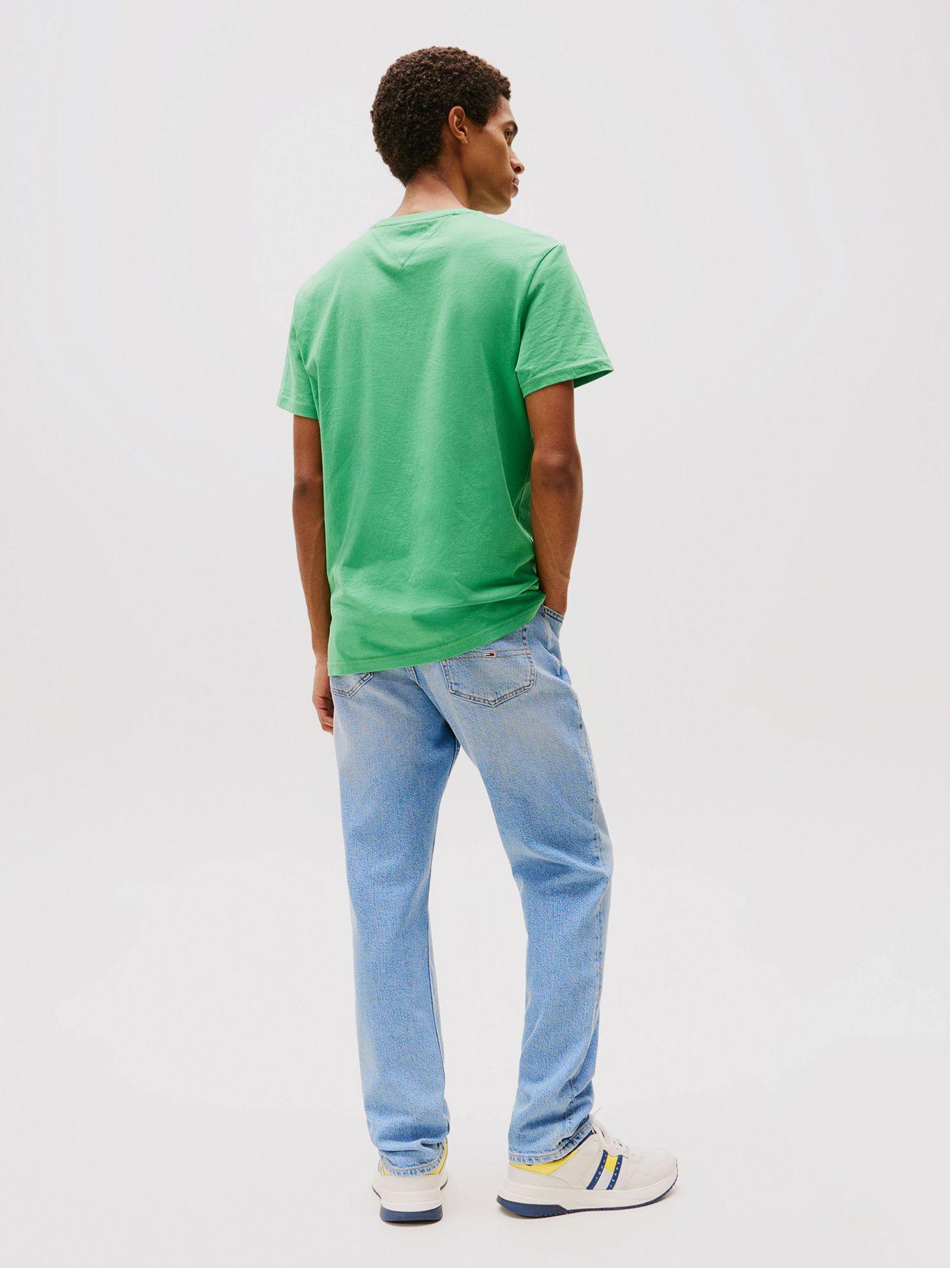 Polera Essential Flag Logo Verde Tommy Jeans-2