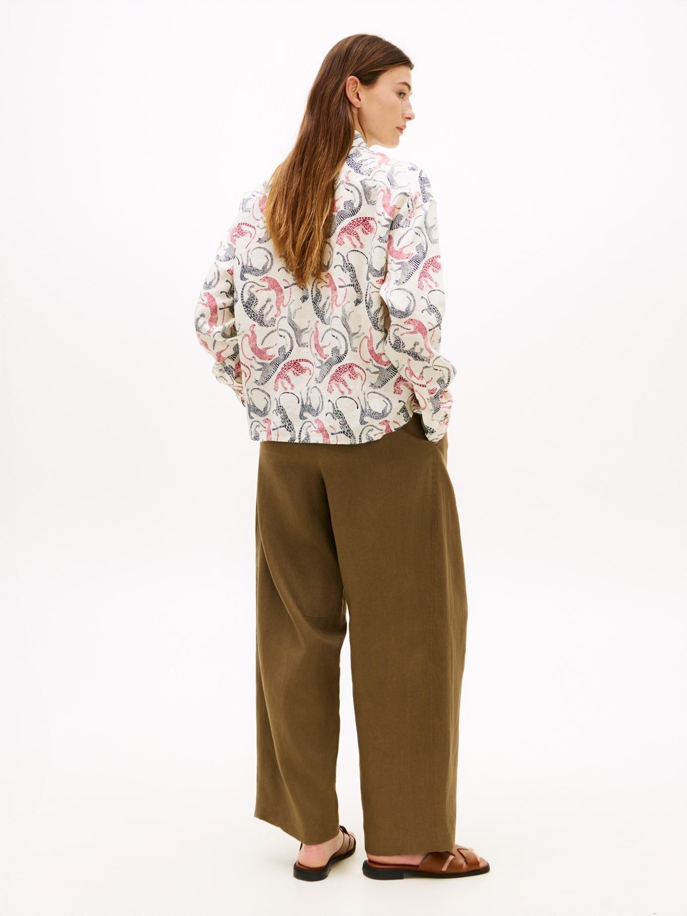 Camisa De Lino Relaxed Fit-2