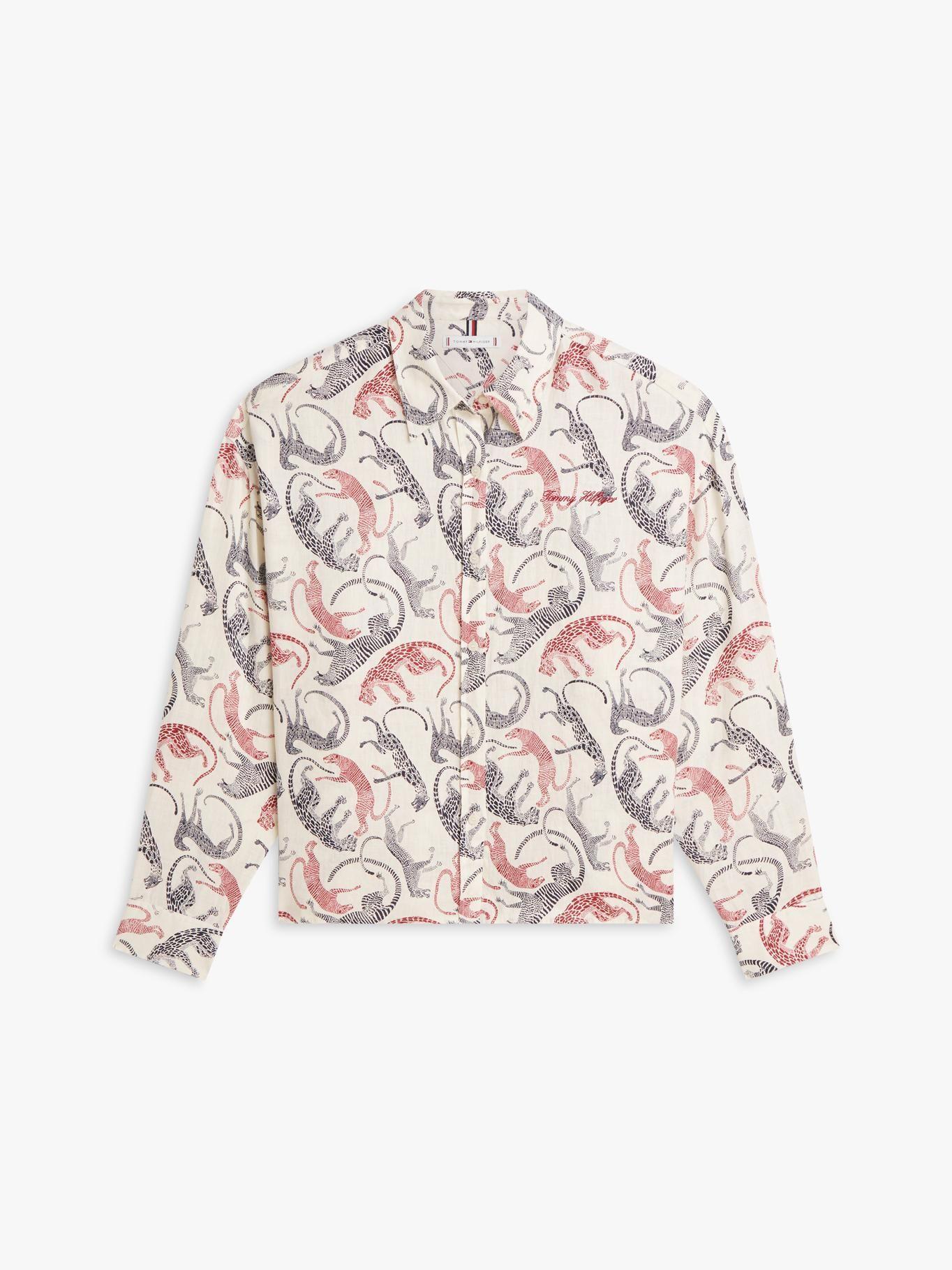 Camisa De Lino Relaxed Fit-4