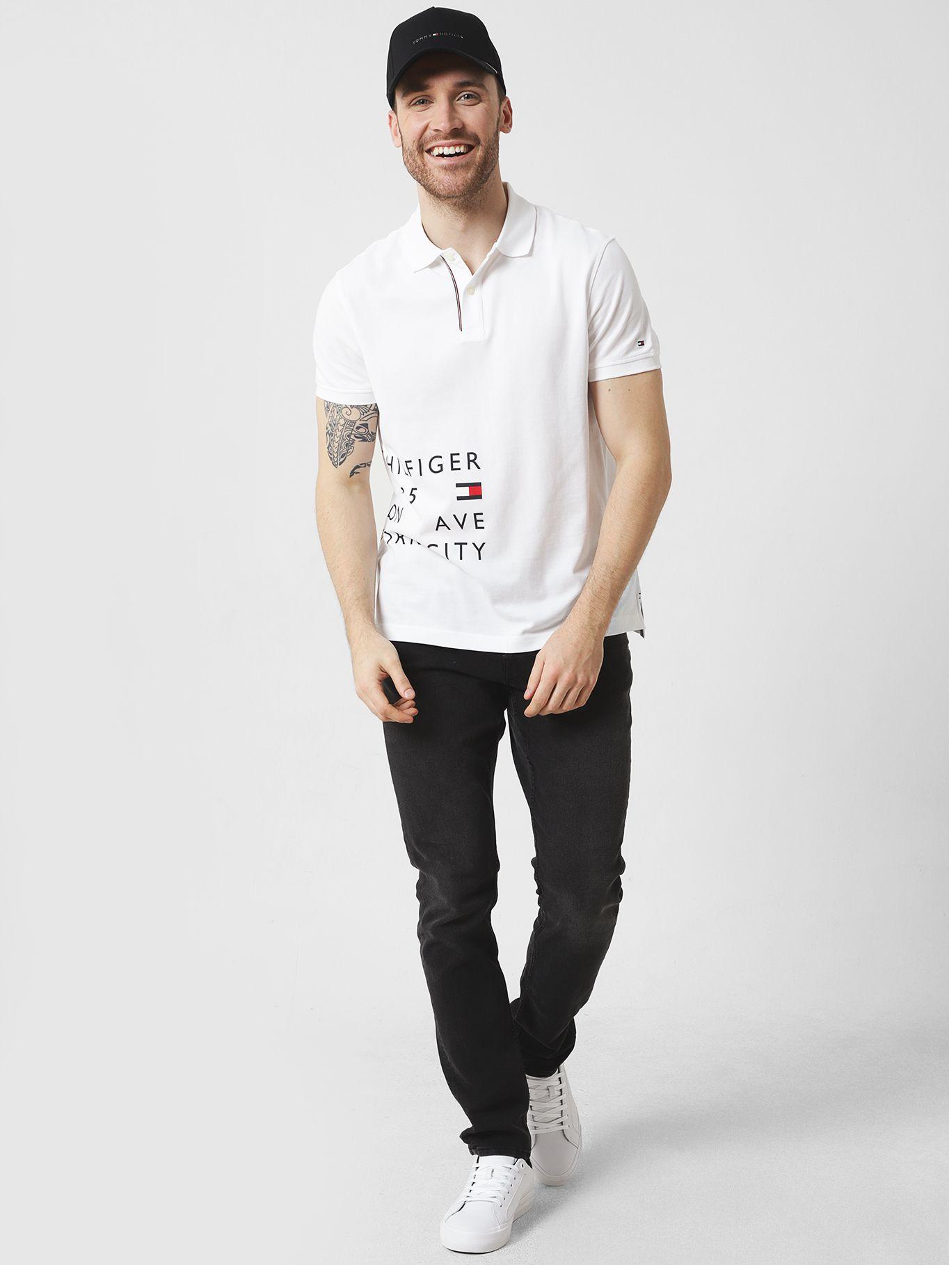 Polo Brand Love Logo Blanco Tommy Hilfiger-1