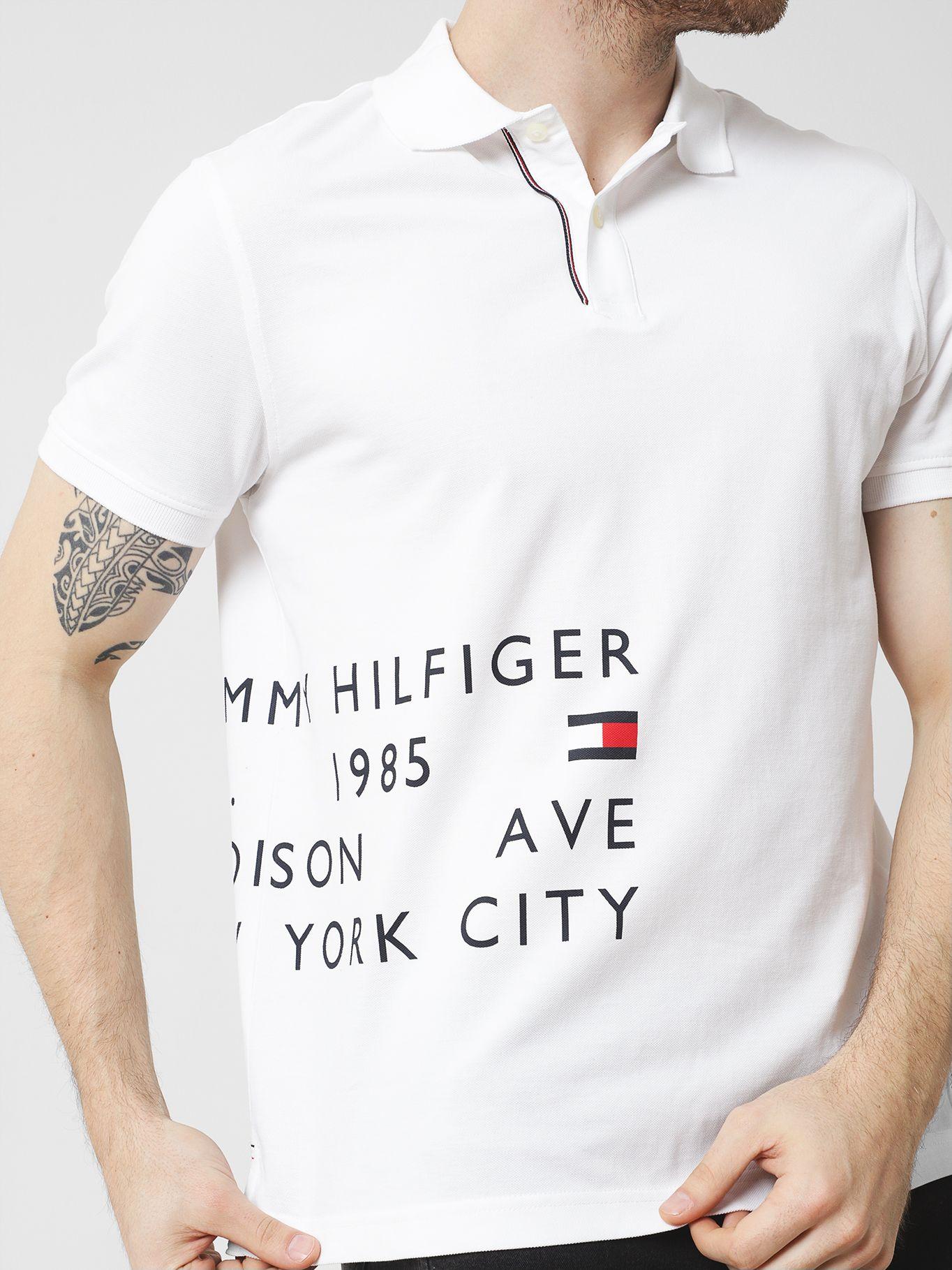 Polo Brand Love Logo Blanco Tommy Hilfiger-3