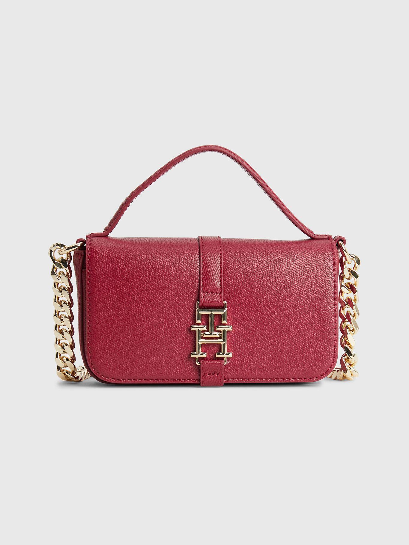 Cartera Crossover Plush Rojo Tommy Hilfiger-0