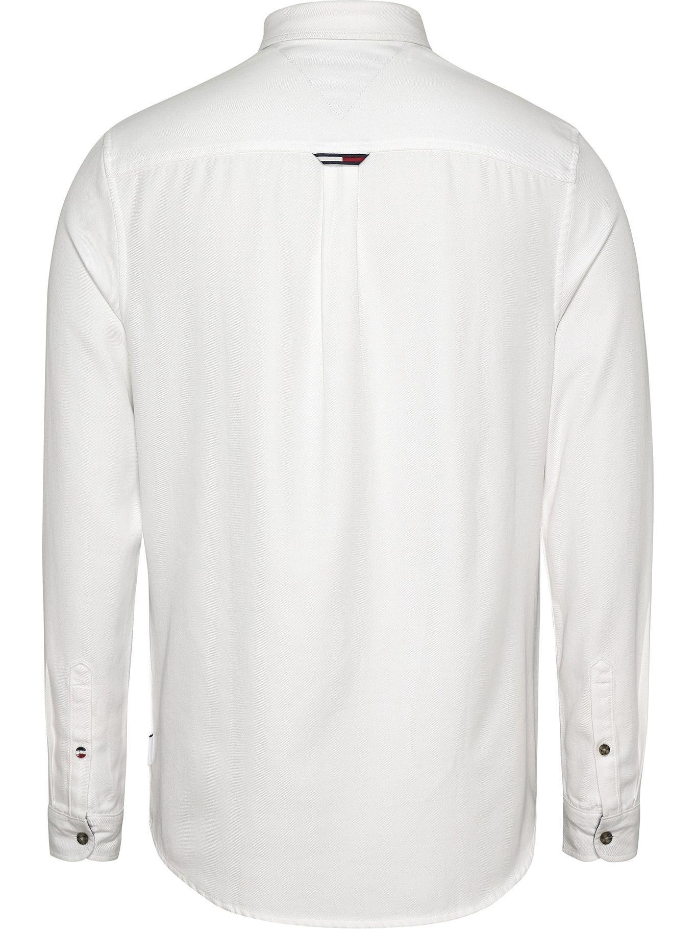 Camisa Essential Solid Regular Blanco Tommy Hilfiger-1