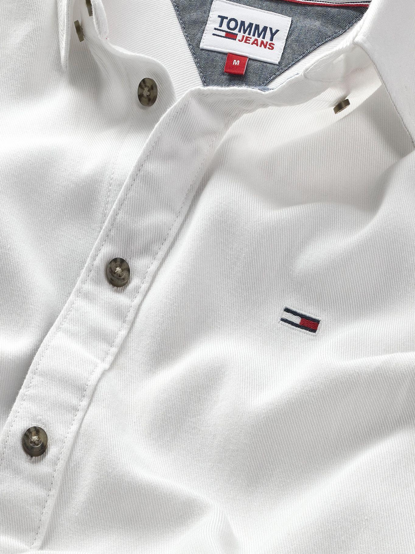 Camisa Essential Solid Regular Blanco Tommy Hilfiger-2