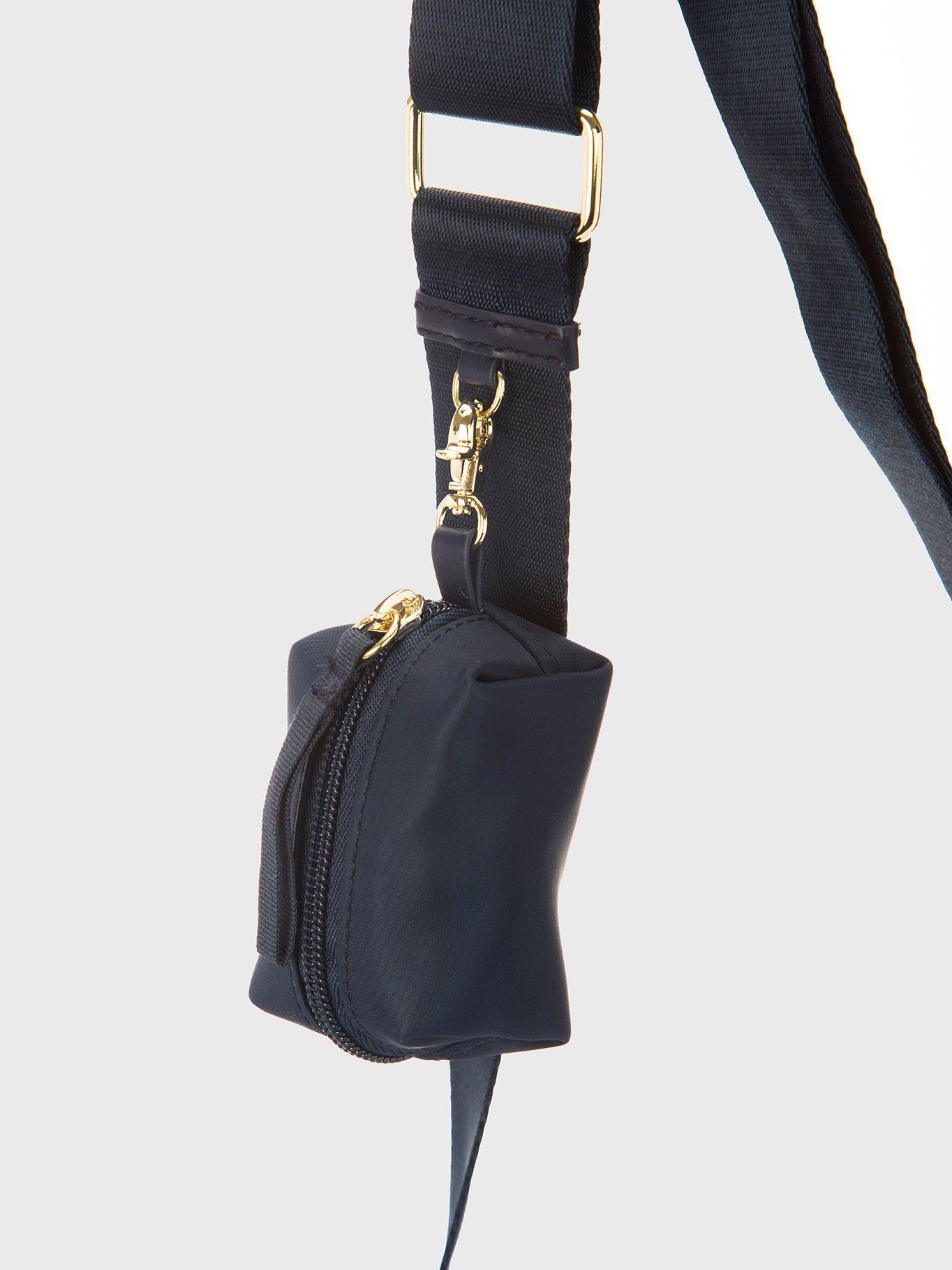 Cartera Mini Hobo Monogram Celeste Tommy Hilfiger-3
