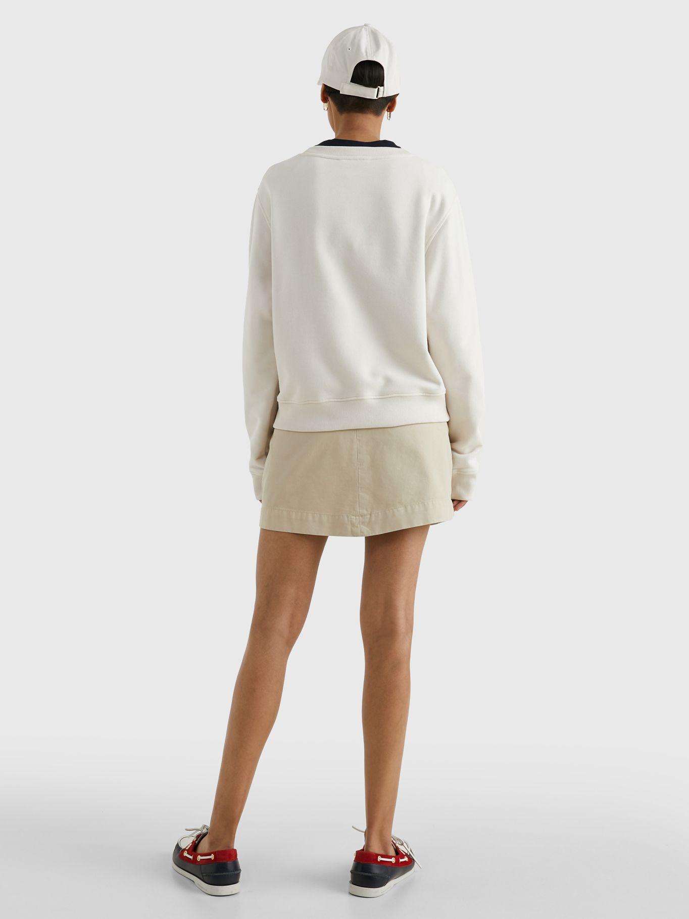 Polerón Modern Con Logo De Cuerda Blanco Tommy Hilfiger-2