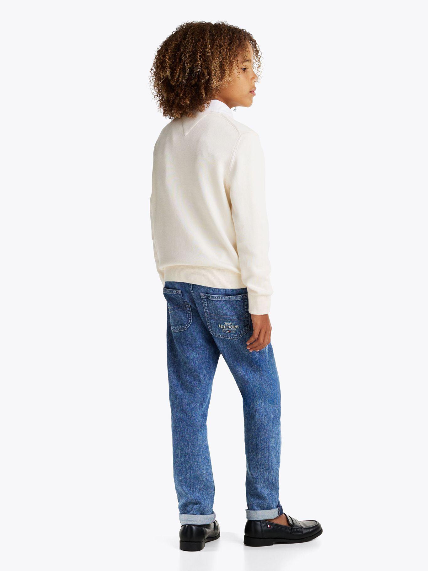 Sweater Con Logo 1985 Collection Blanco Tommy Hilfiger-2