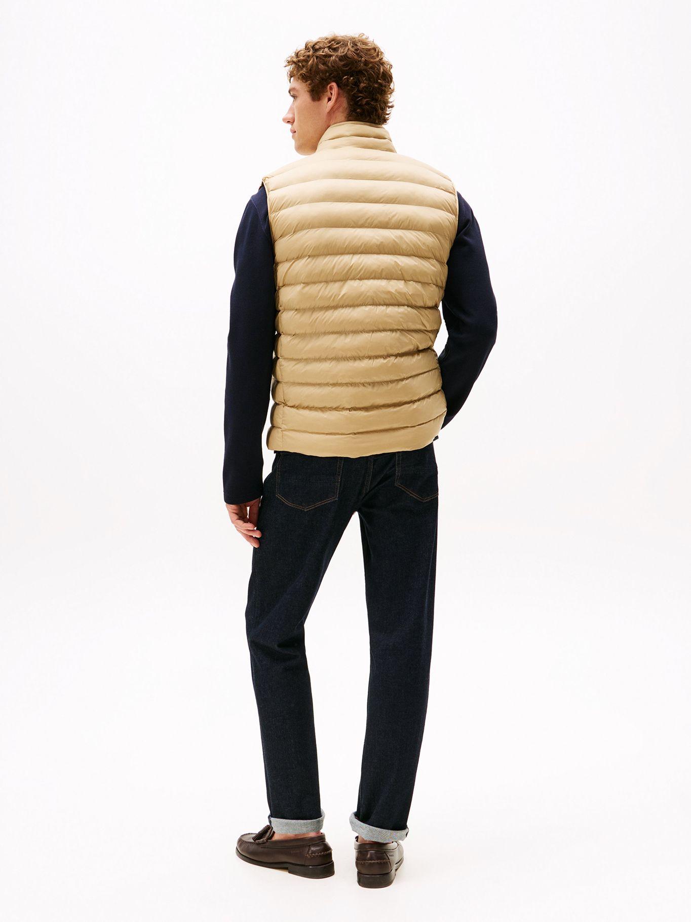 Parka Vest Plegable Repele Al Agua Beige Tommy Hilfiger-2