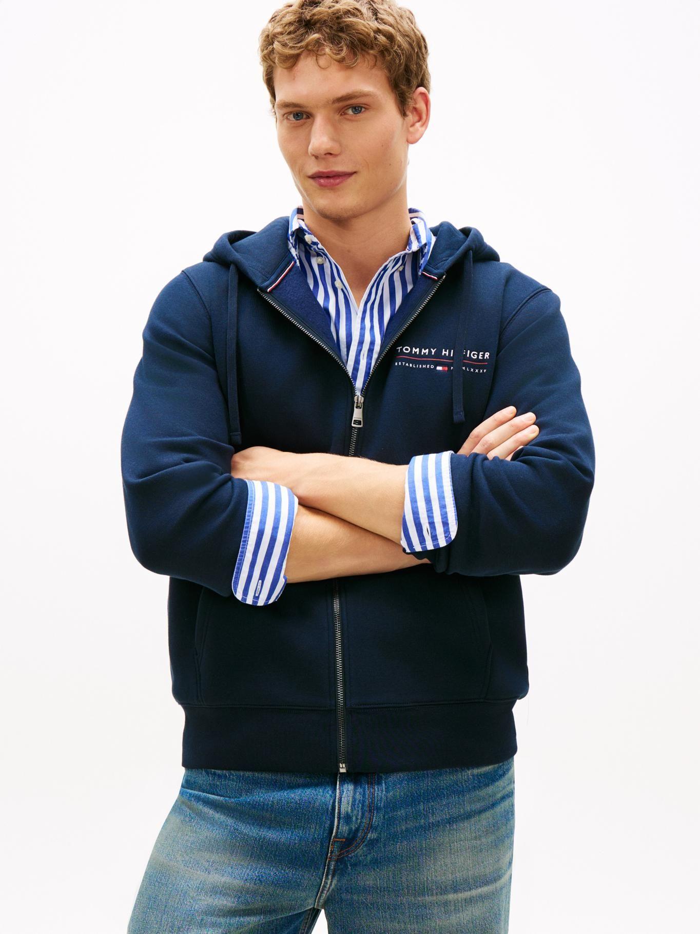 Polerón Hoodie Con Logo Y Cierre-0