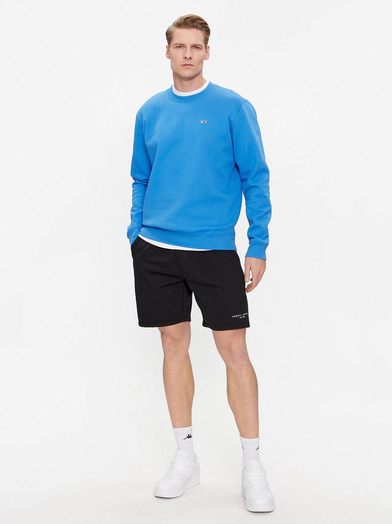 Short Solid De Algodón Con Cordón Negro Tommy Hilfiger-1