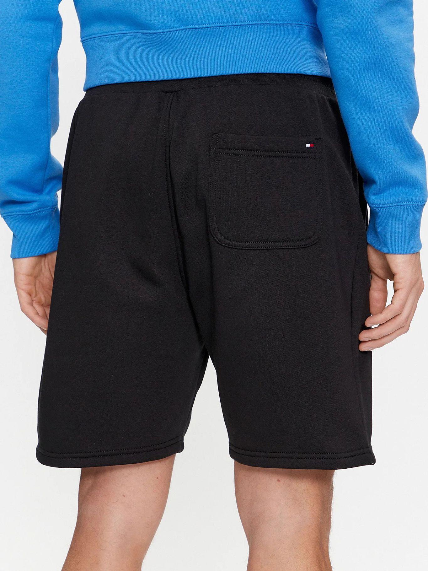 Short Solid De Algodón Con Cordón Negro Tommy Hilfiger-2