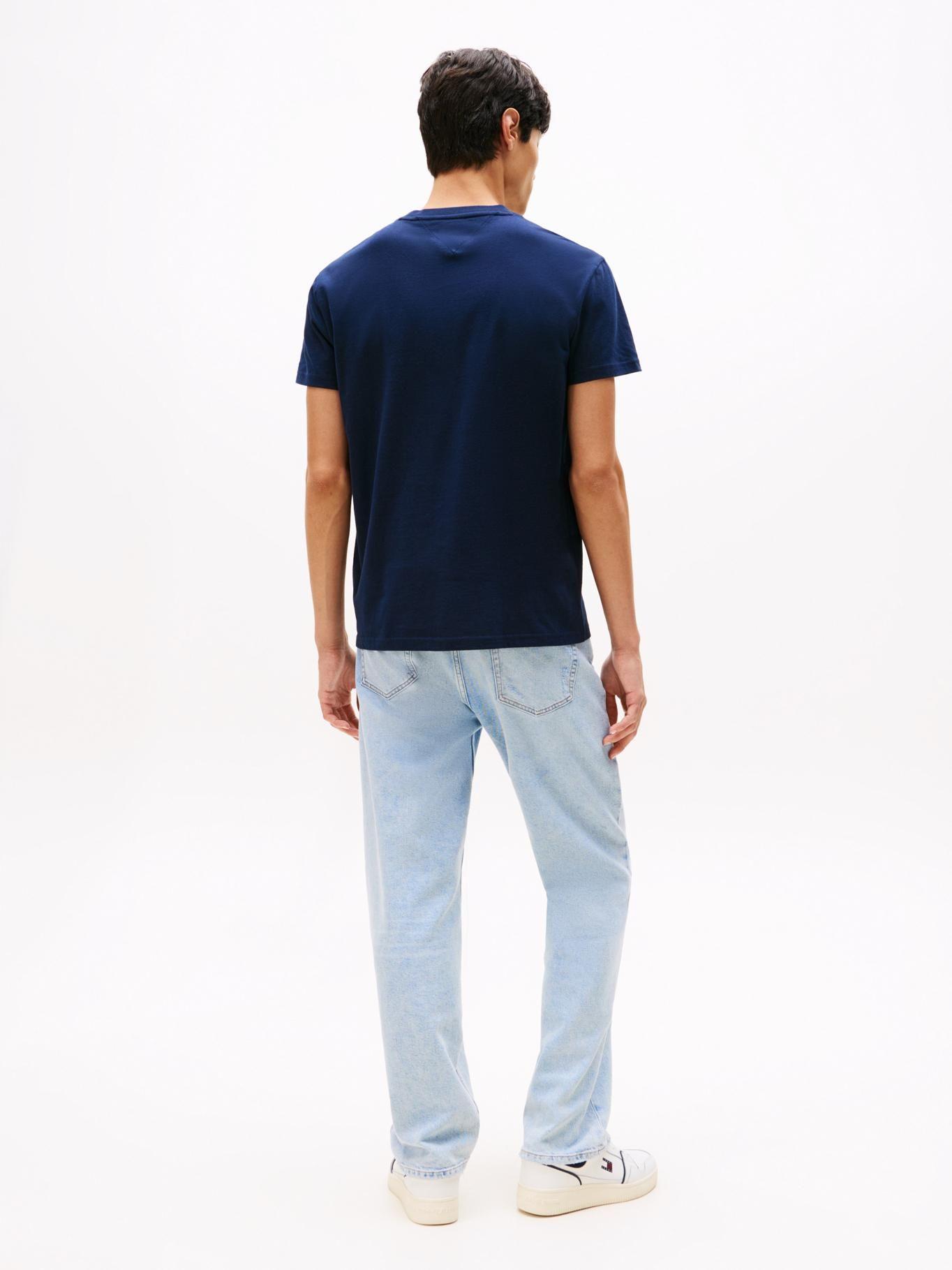 Polera De Punto Con Logo Azul Tommy Jeans-2