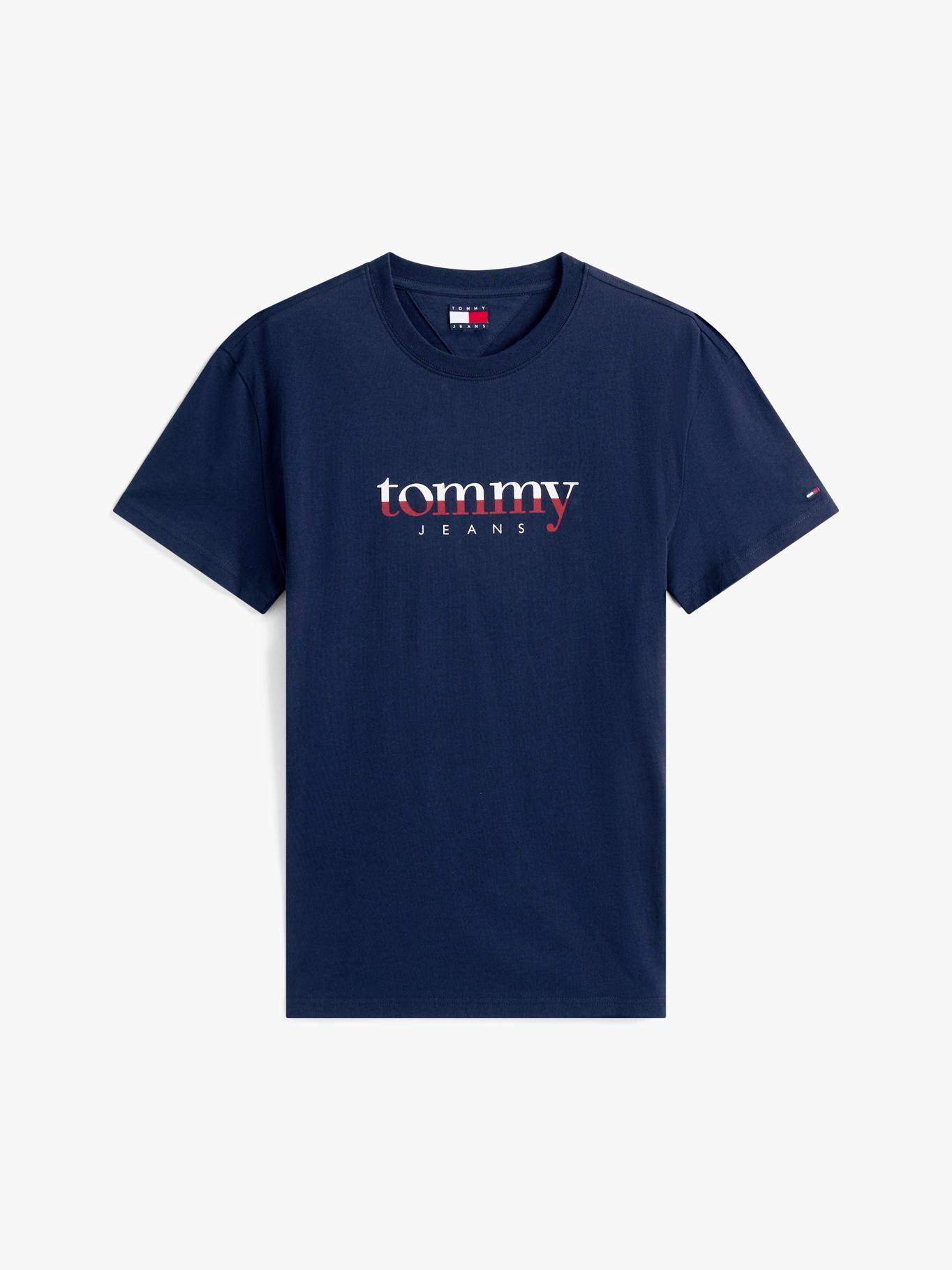 Polera De Punto Con Logo Azul Tommy Jeans-4