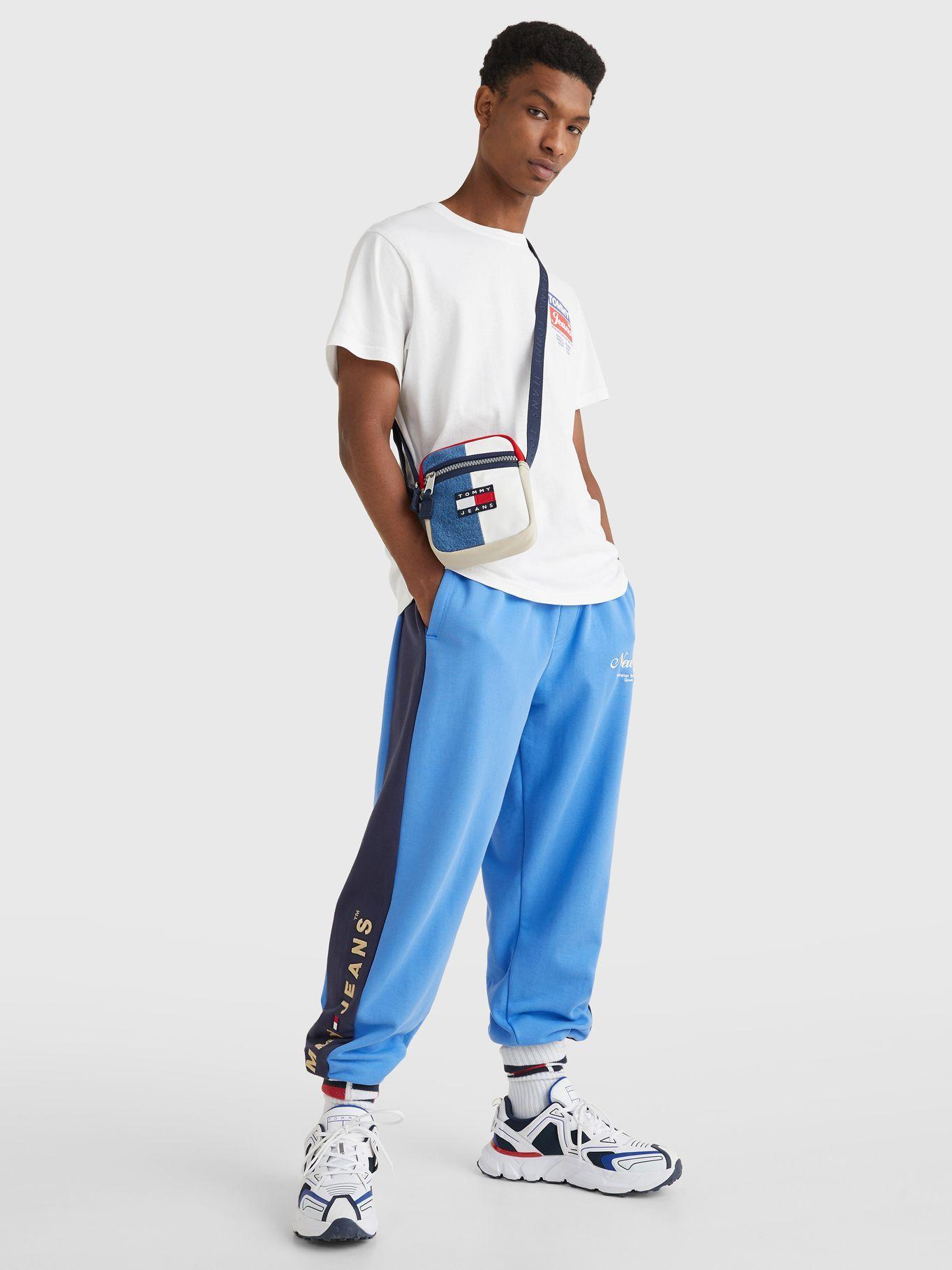 Bolso Reporter Heritage Color Block Azul Tommy Hilfiger-4