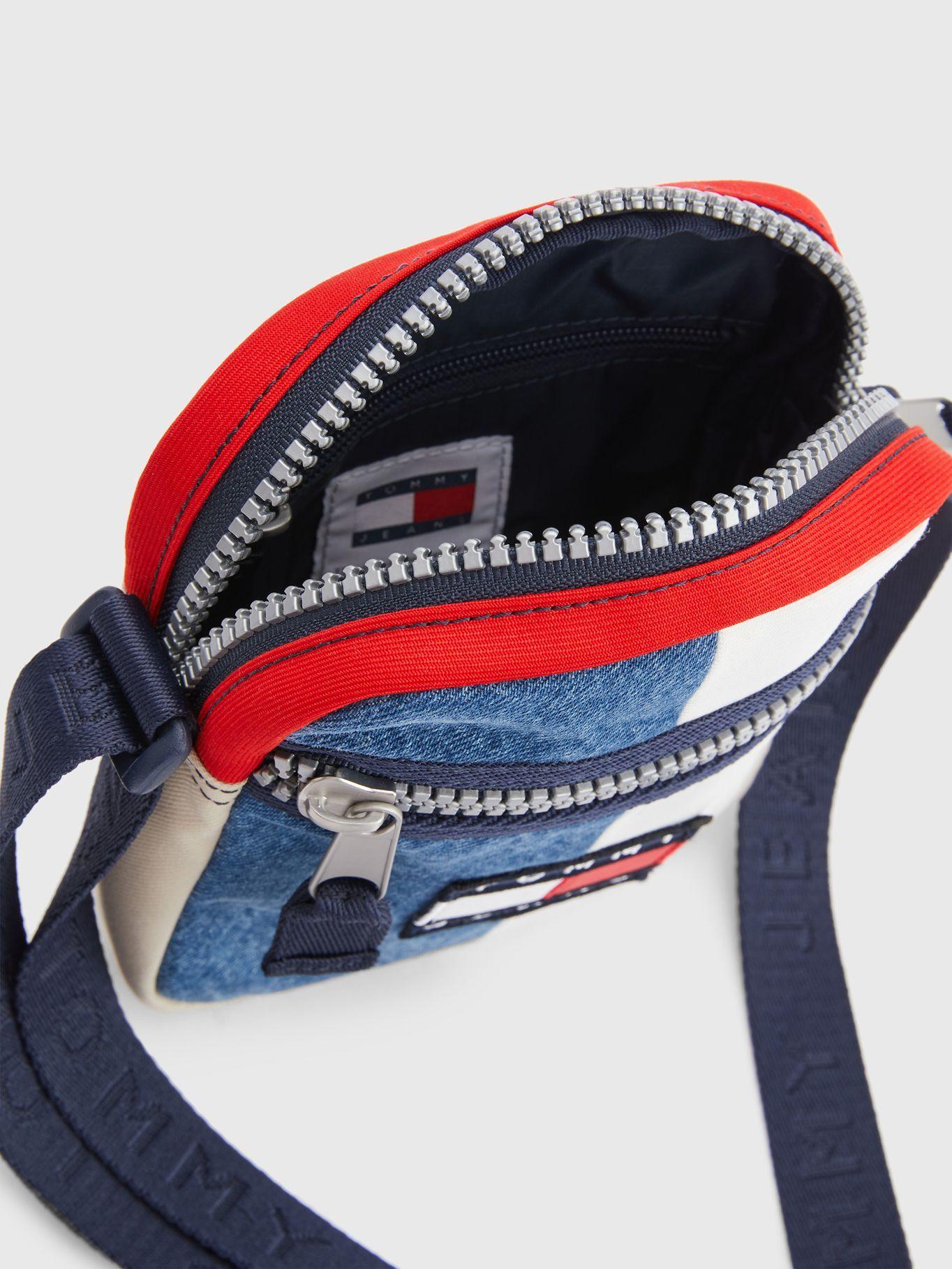 Bolso Reporter Heritage Color Block Azul Tommy Hilfiger-3