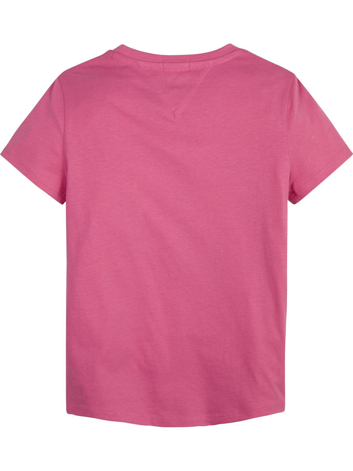 Polera Essential Logo Print Rosado Tommy Hilfiger-1