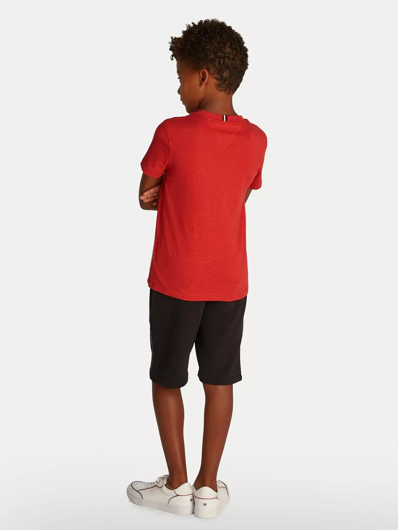 Polera Essential De Cuello Redondo Rojo Tommy Hilfiger-1