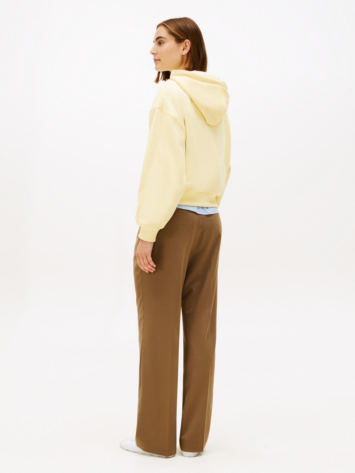 Polerón Hoodie Felpa Relaxed Tommy Hilfiger Amarillo-2