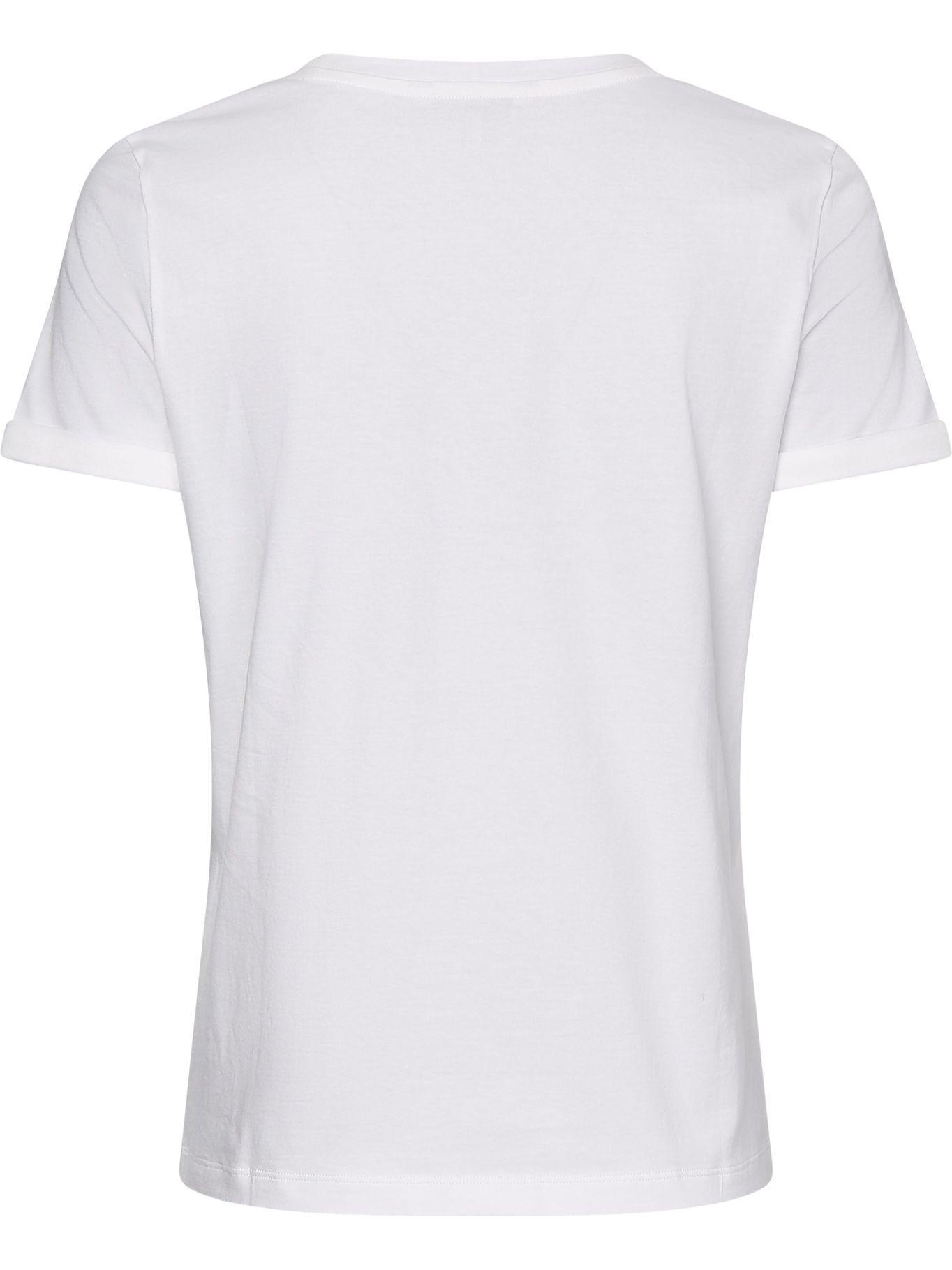 Polera Print Classic Blanco Tommy Hilfiger JL2-1