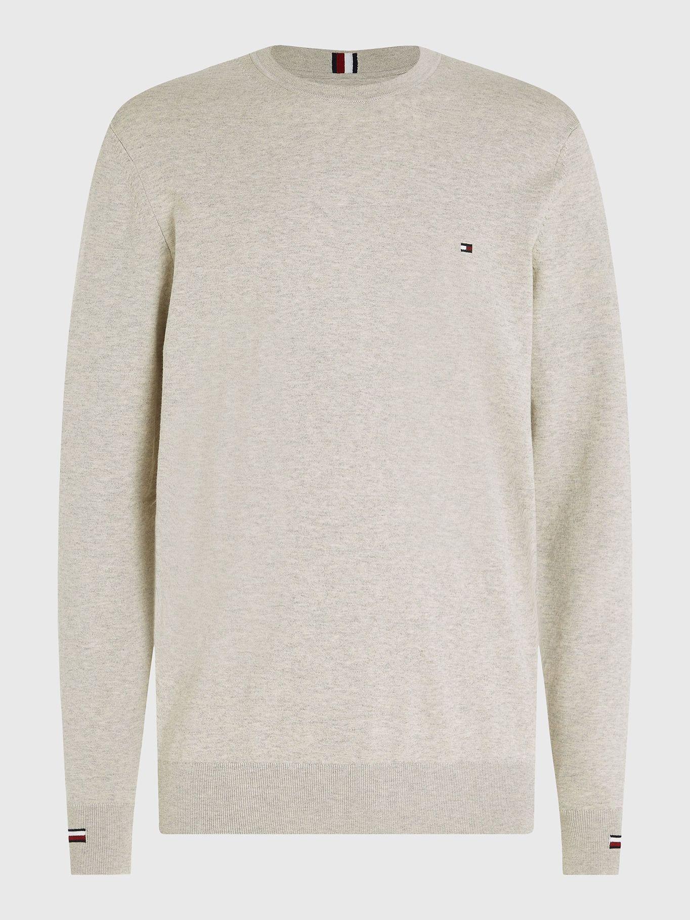Sweater Mouline Striped  Beige Tommy Hilfiger-4