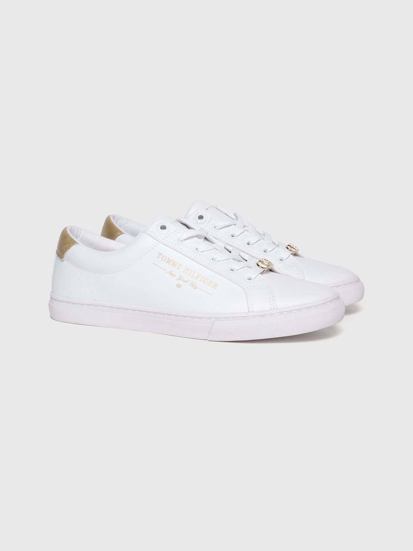 Zapatillas Con Logo Gráfico Blanco Tommy Hilfiger-0