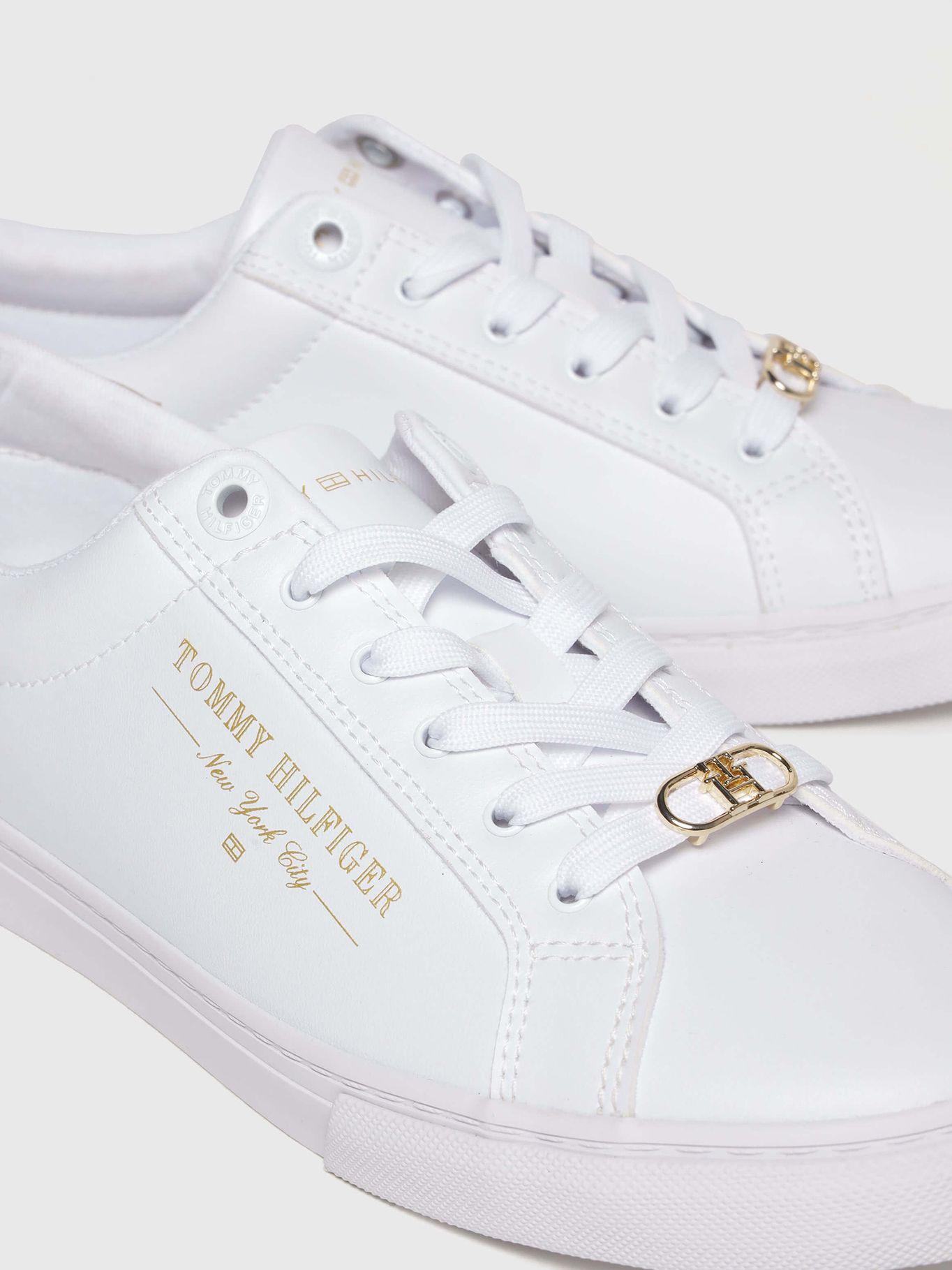 Zapatillas Con Logo Gráfico Blanco Tommy Hilfiger-4