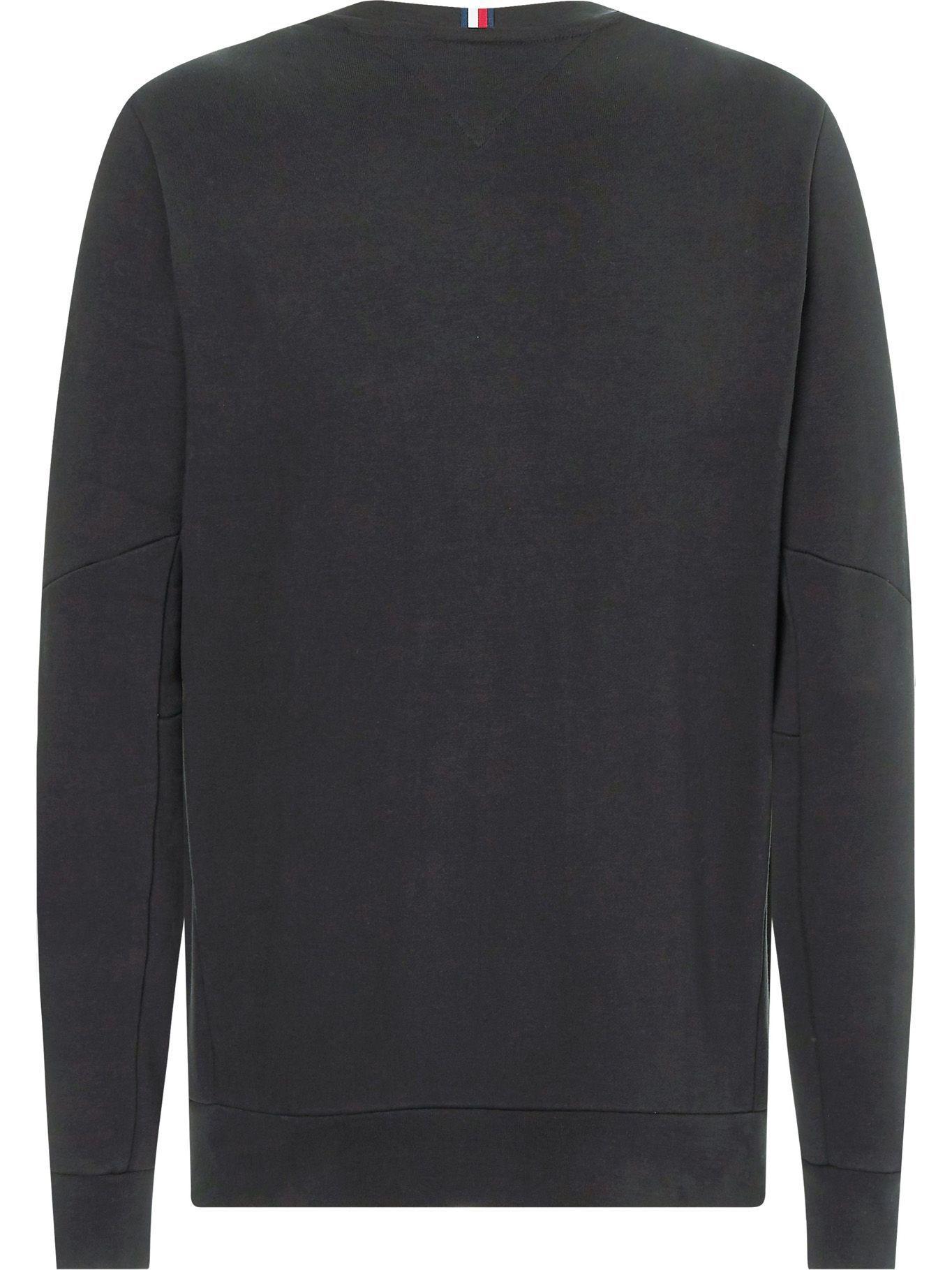 Polerón Terry Logo Negro Tommy Hilfiger M2-1