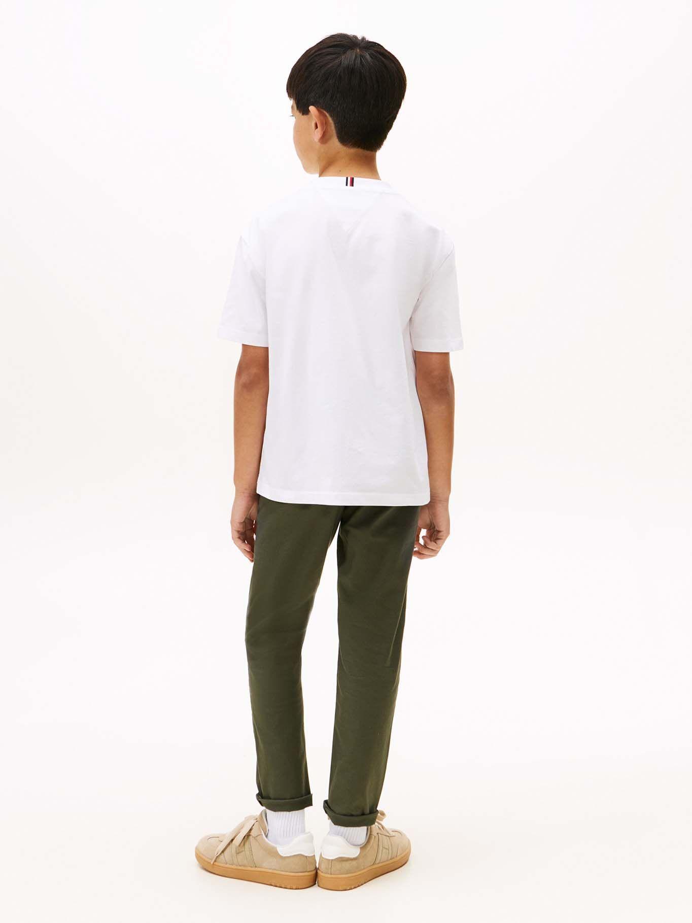 Polera Flag Archive Logo Blanco Tommy Hilfiger-2