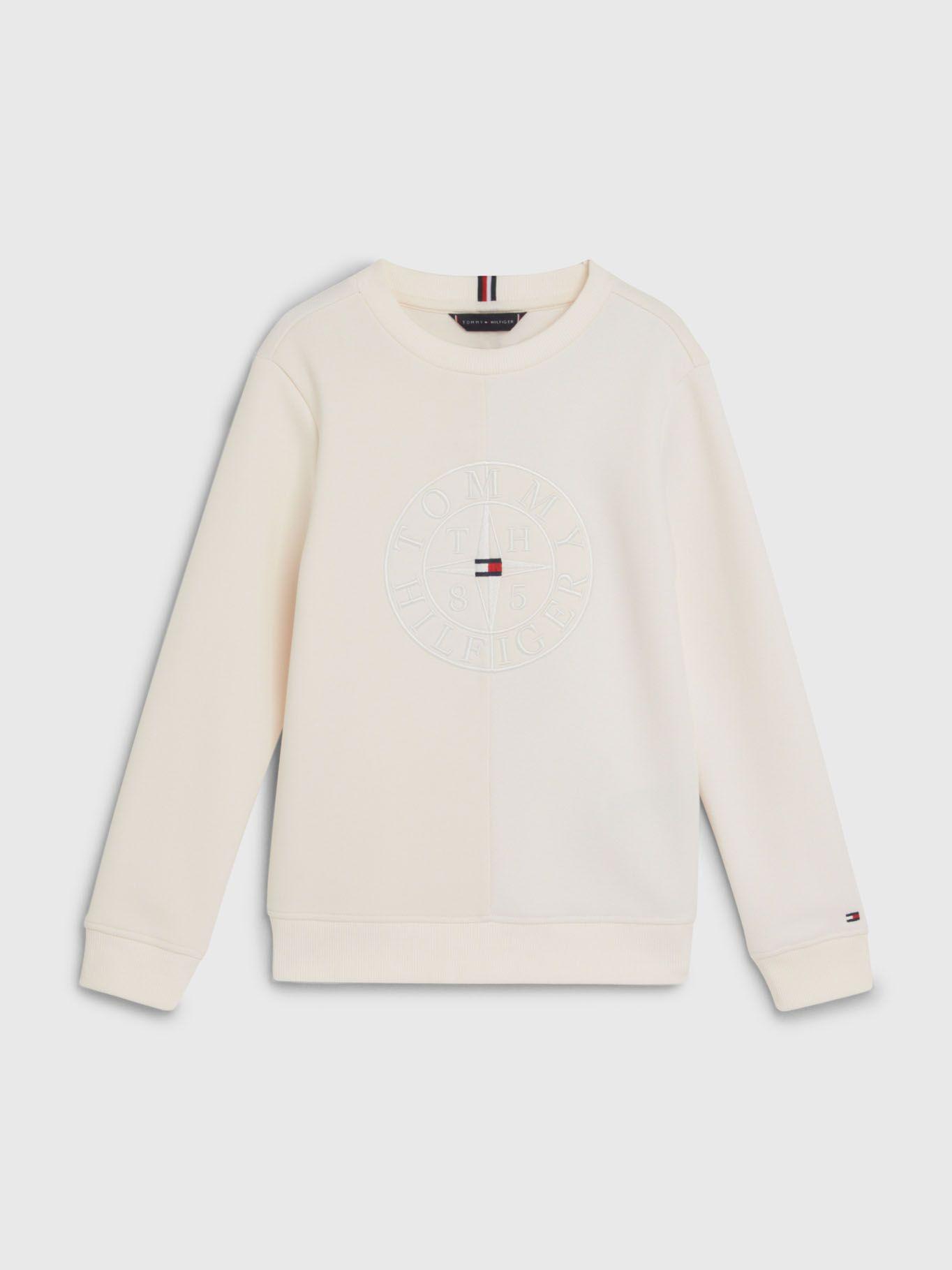 Polerón Con Logo Náutico Blanco Tommy Hilfiger-0