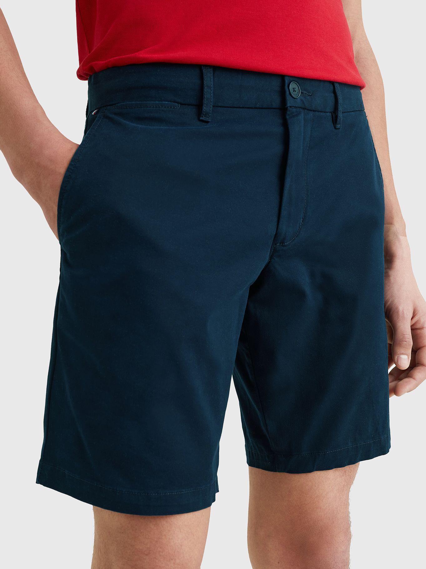Short Essential 1895 De Algodón Azul Tommy Hilfiger-0