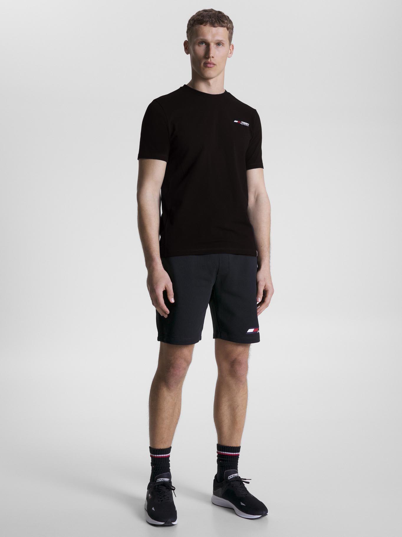 Polera Sport Essential Logo Negro Tommy Hilfiger-1