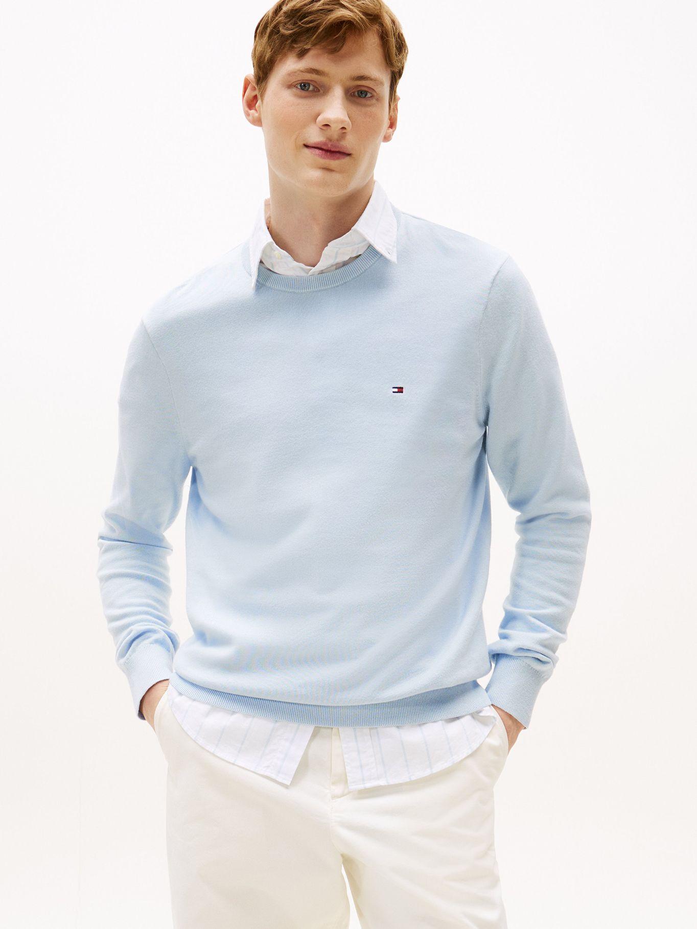 Sweater Essential C-Neck Celeste Tommy Hilfiger-0