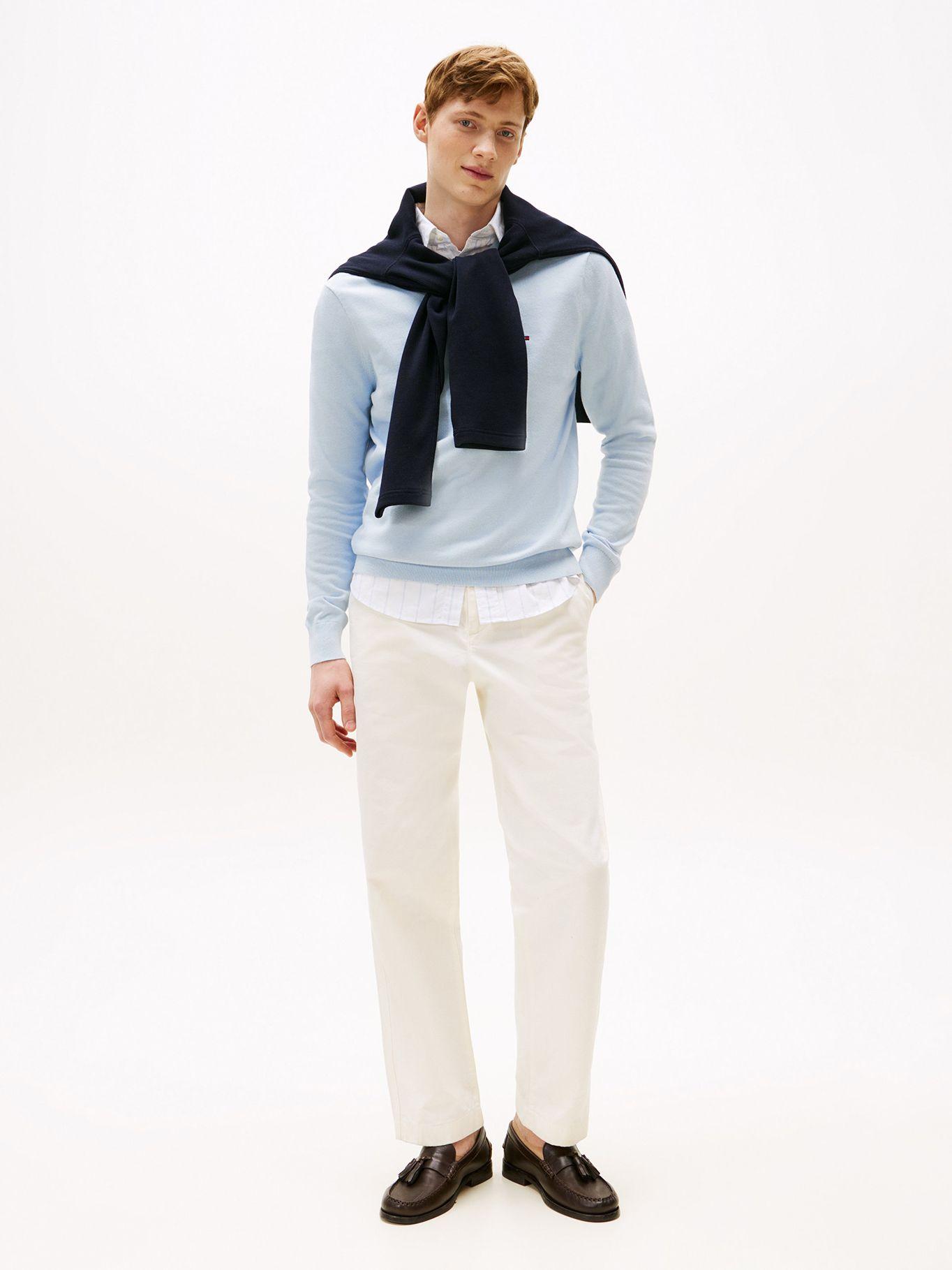 Sweater Essential C-Neck Celeste Tommy Hilfiger-1