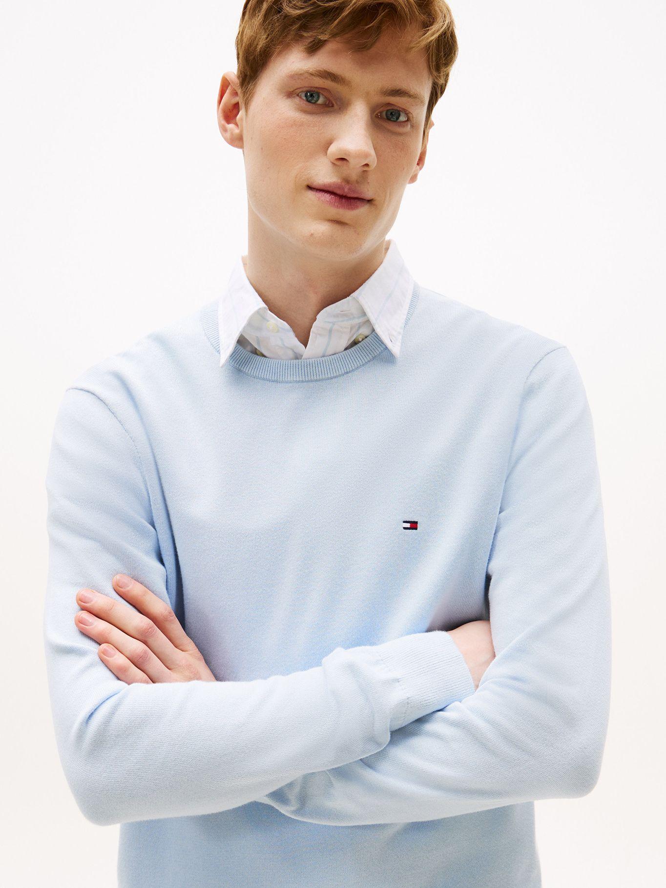 Sweater Essential C-Neck Celeste Tommy Hilfiger-3