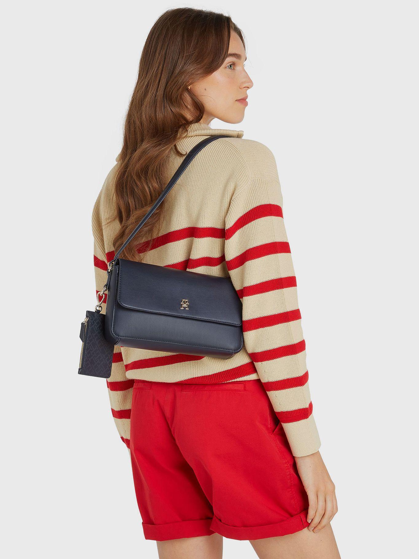 Cartera Monogram Transformable Azul Tommy Hilfiger-3