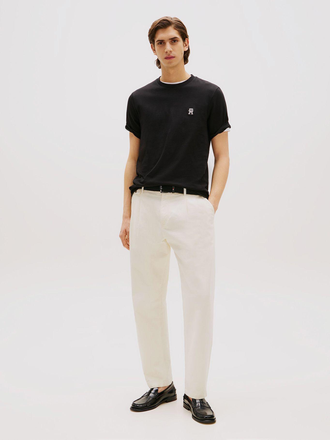 Polera Monogram Logo Negro Tommy Hilfiger-1