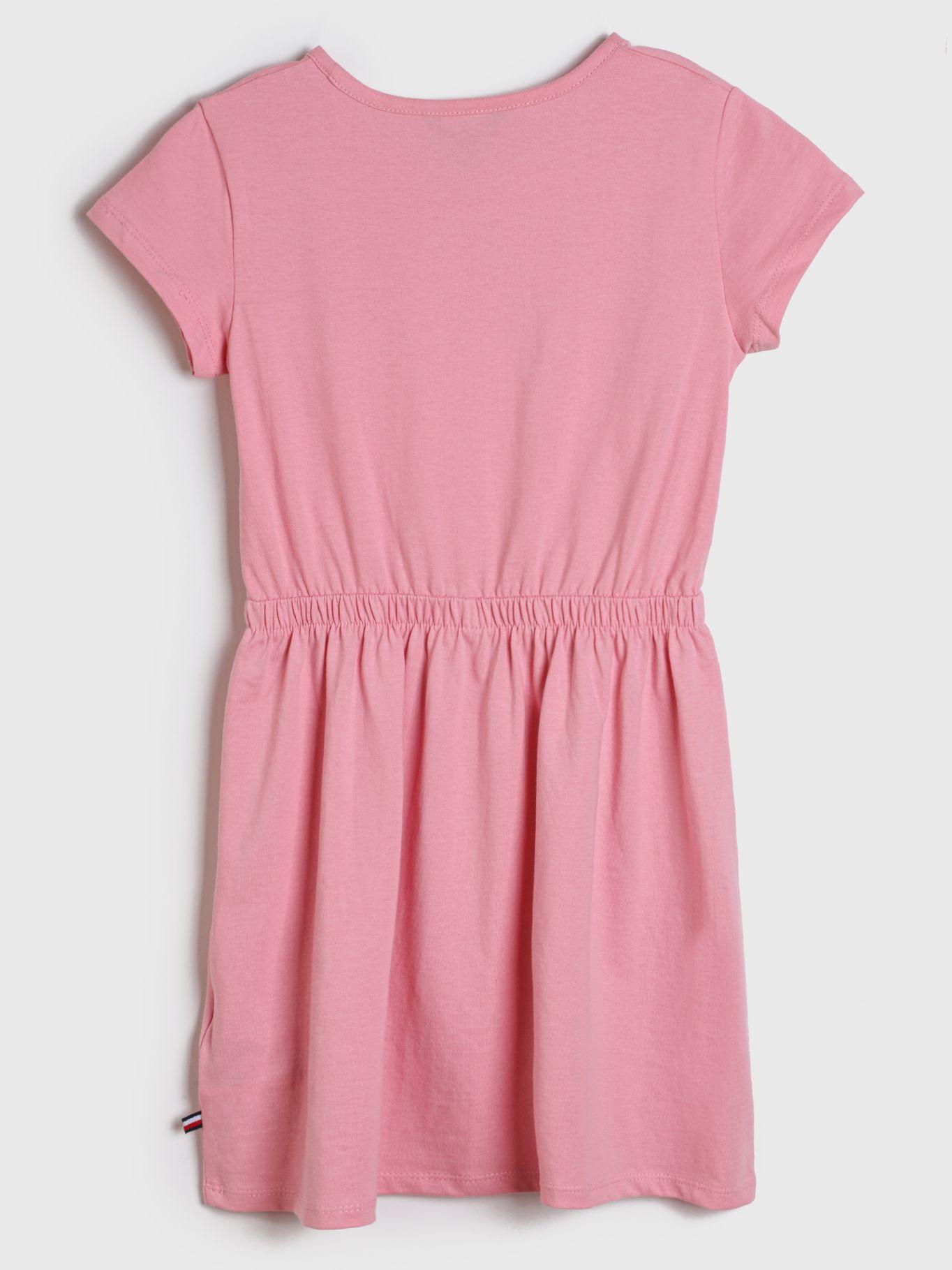 Vestido Sunshine Con Logo Rosado Tommy Hilfiger-1